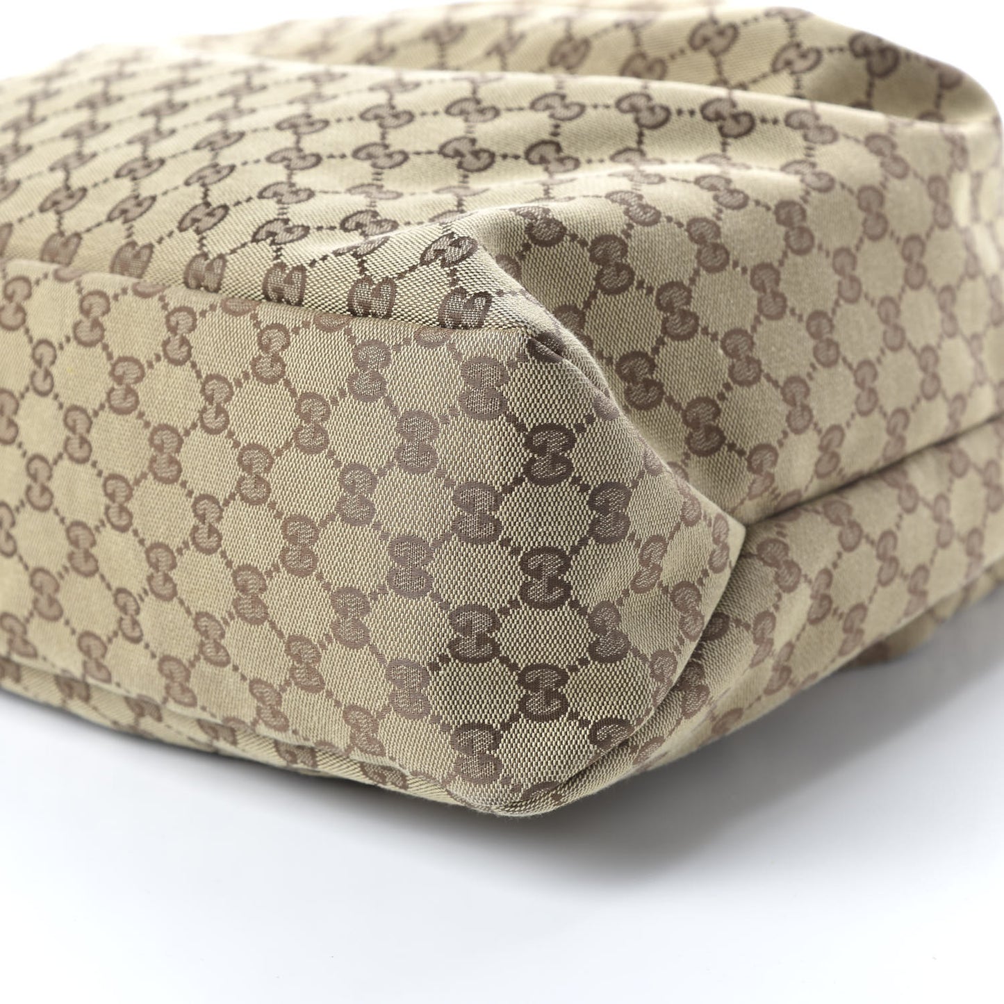 Monogram Large Horsebit Chain Hobo Brown