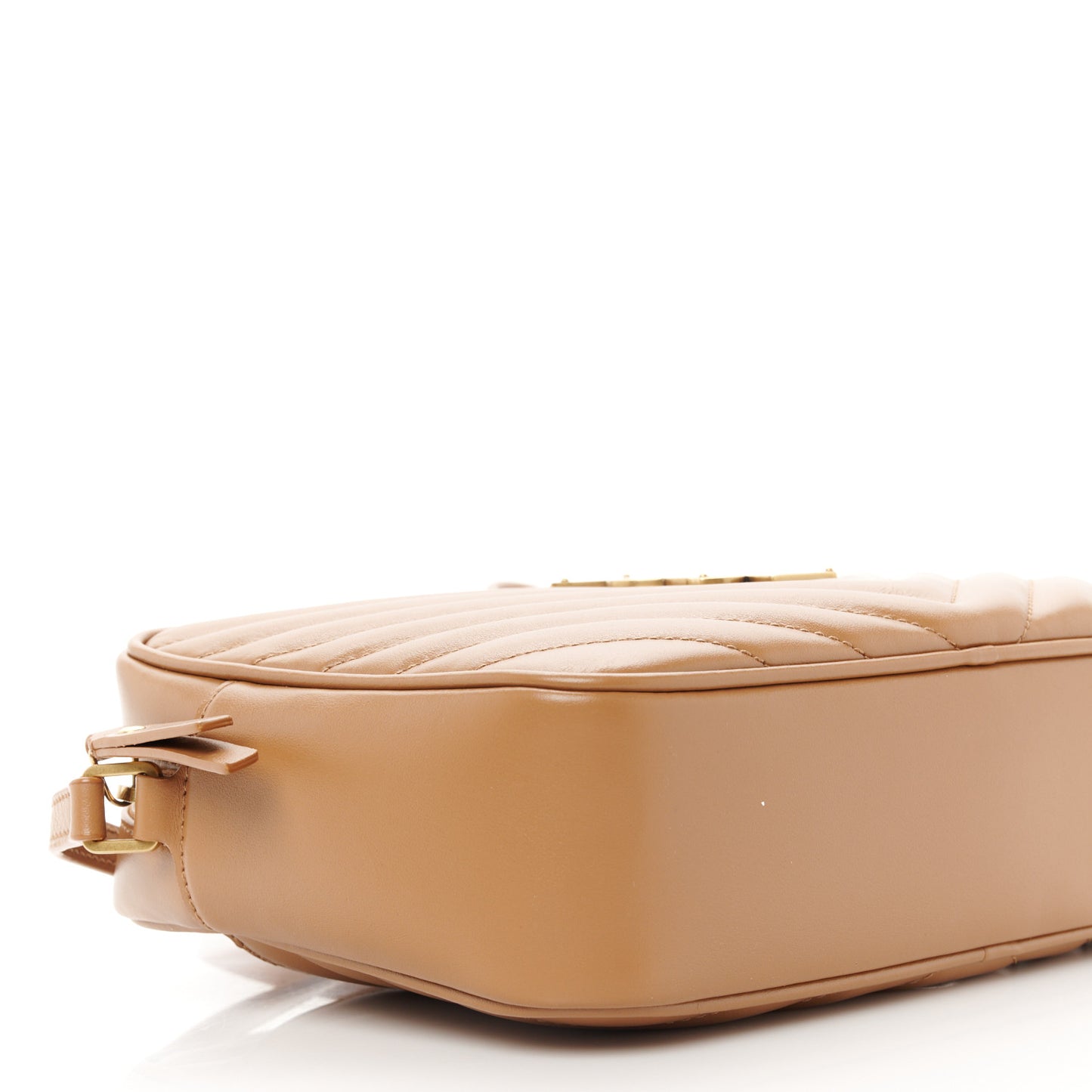 Calfskin Matelasse Monogram Lou Camera Bag Cinnamon