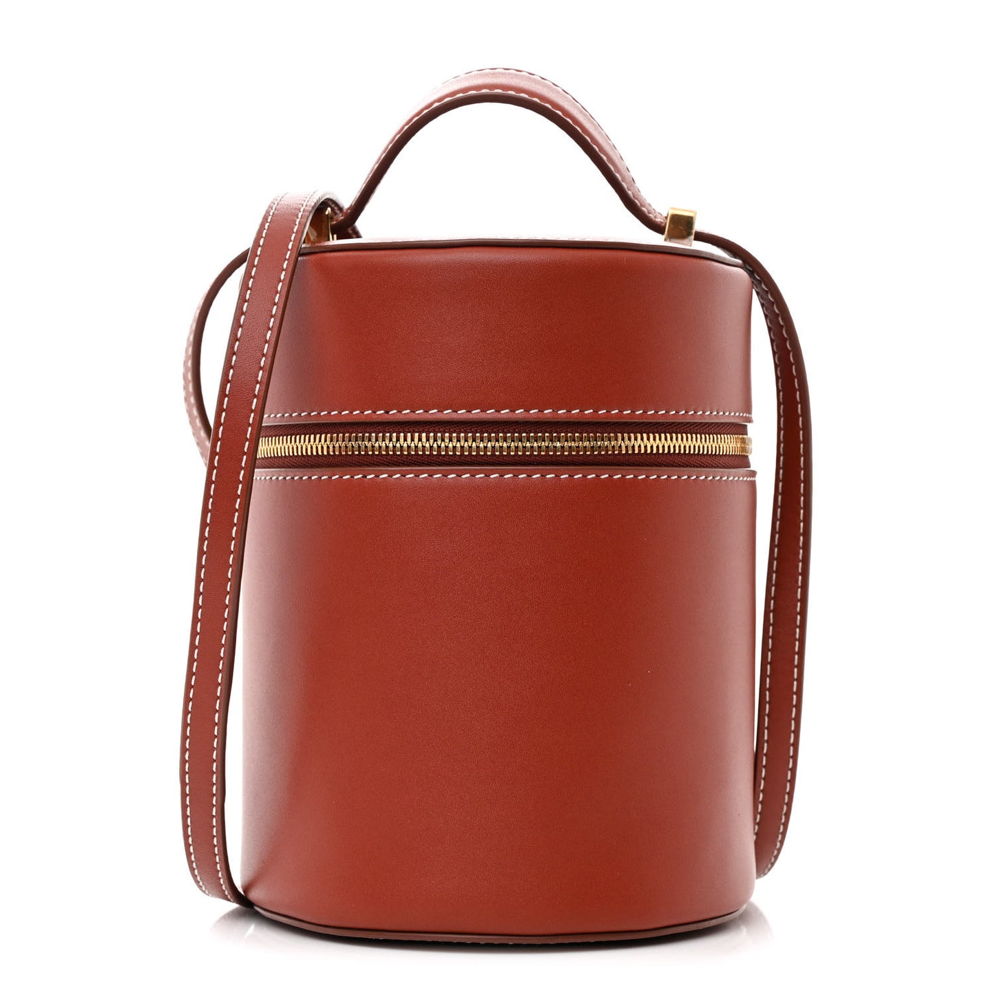 Smooth Calfskin Extra Case Medium Deep Kummel