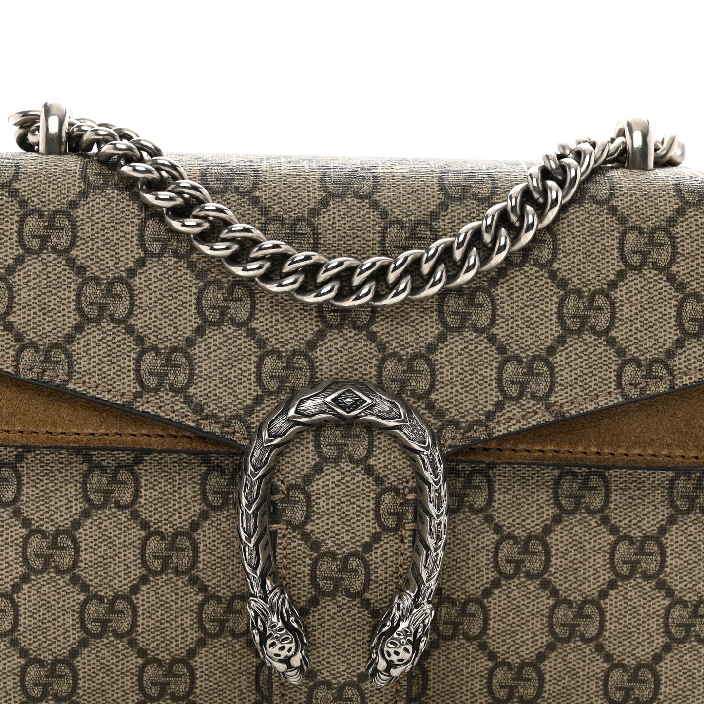Supreme Monogram Mini Dionysus Shoulder Bag Taupe
