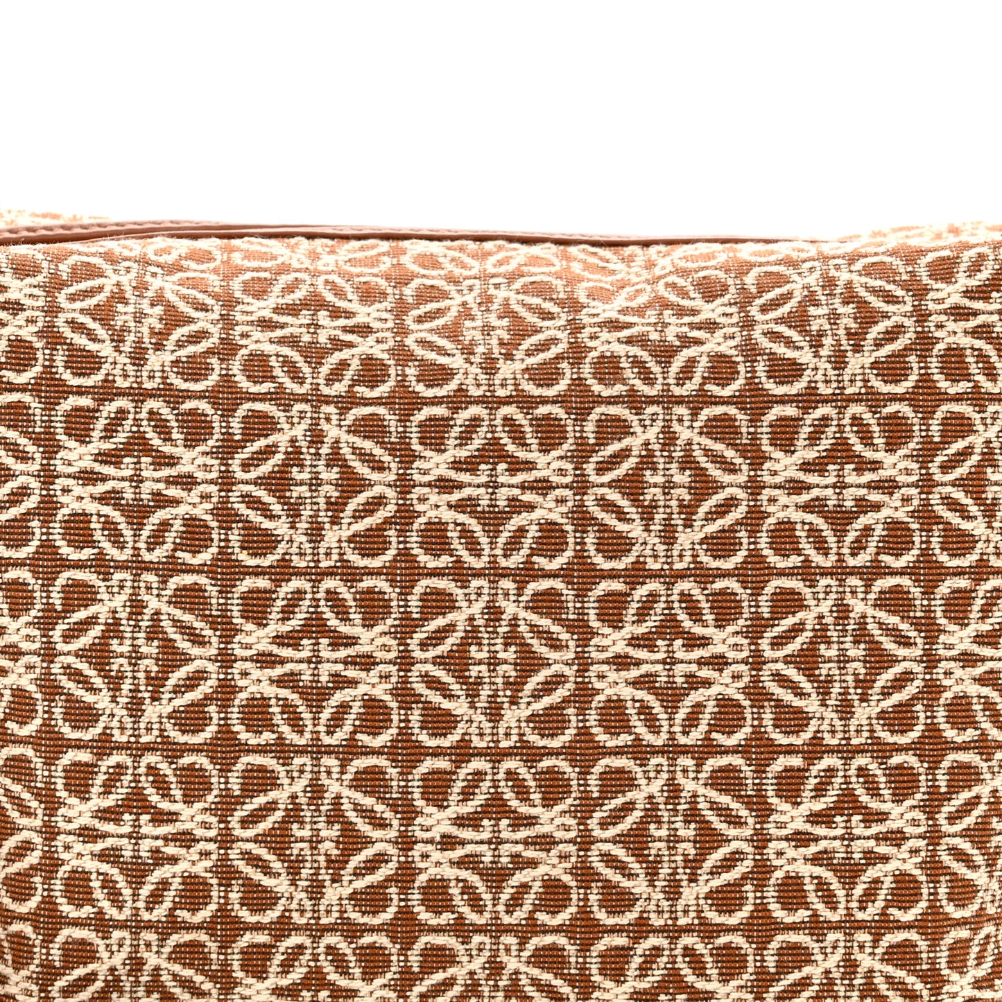 Jacquard Anagram Calfskin Small Cubi Bag Tan Pecan