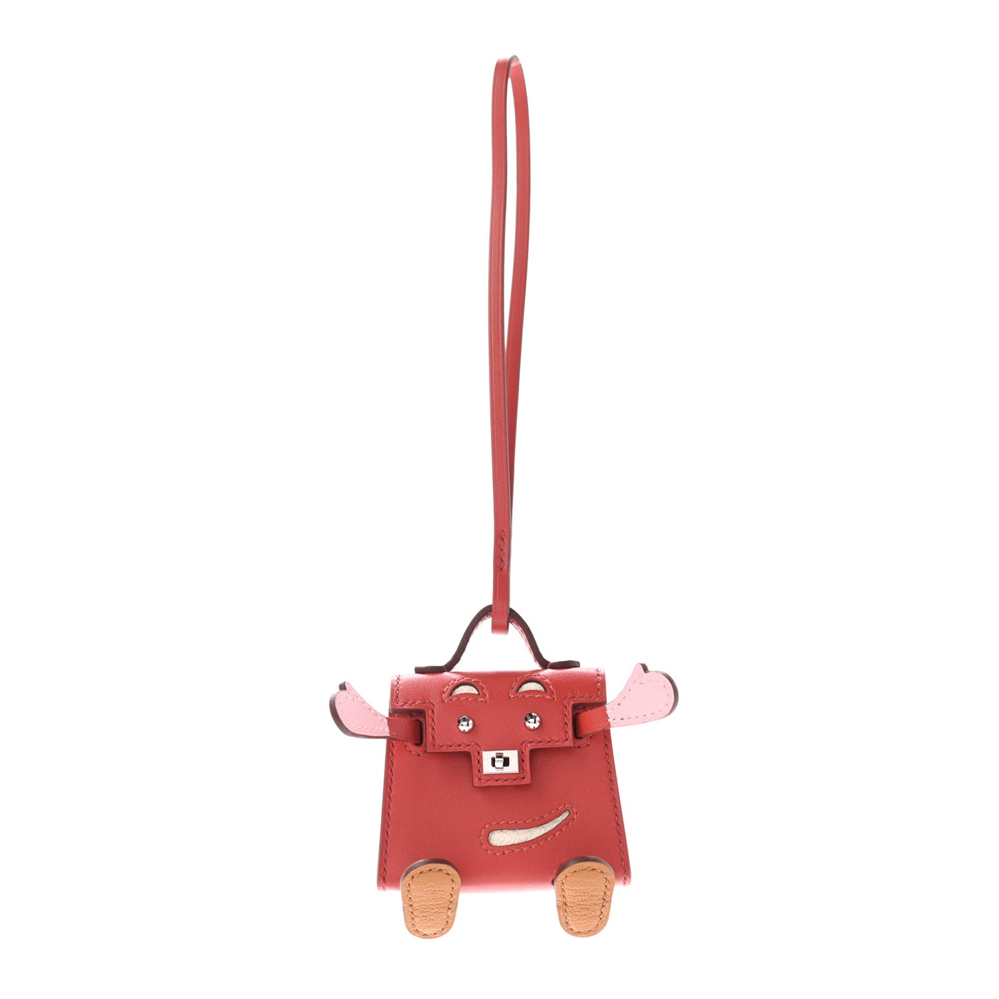 Tadelakt Chevre Mysore Kelly Quelle Idole Bag Charm Rose Sakura Sanguine Nata Sesame