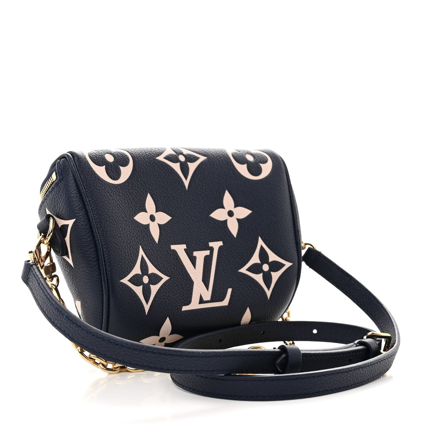 Empreinte Monogram Giant Mini By The Pool Bumbag Blue Beige