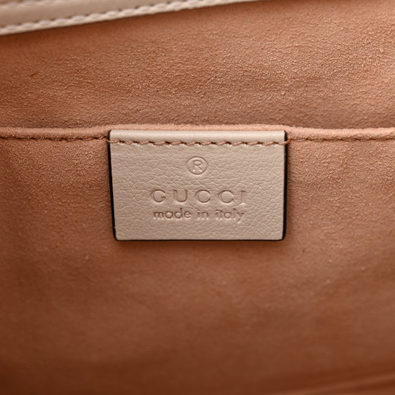 Gucci Wonka Grain Calfskin Small Diana Tote Bag Mystic White Orange Fluo 6 of 10