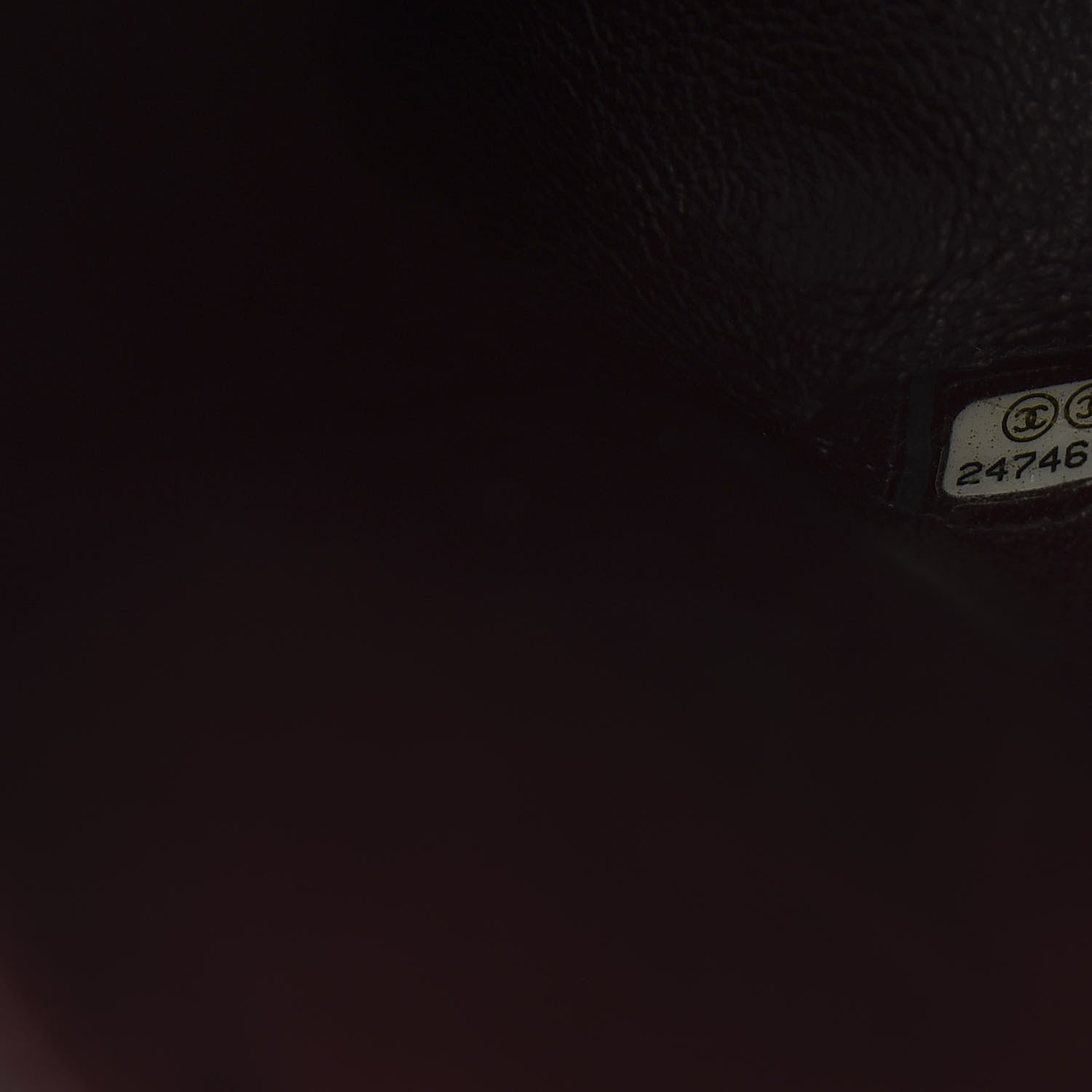 Chanel Lambskin Quilted Jumbo Double Flap Black 7 of 14