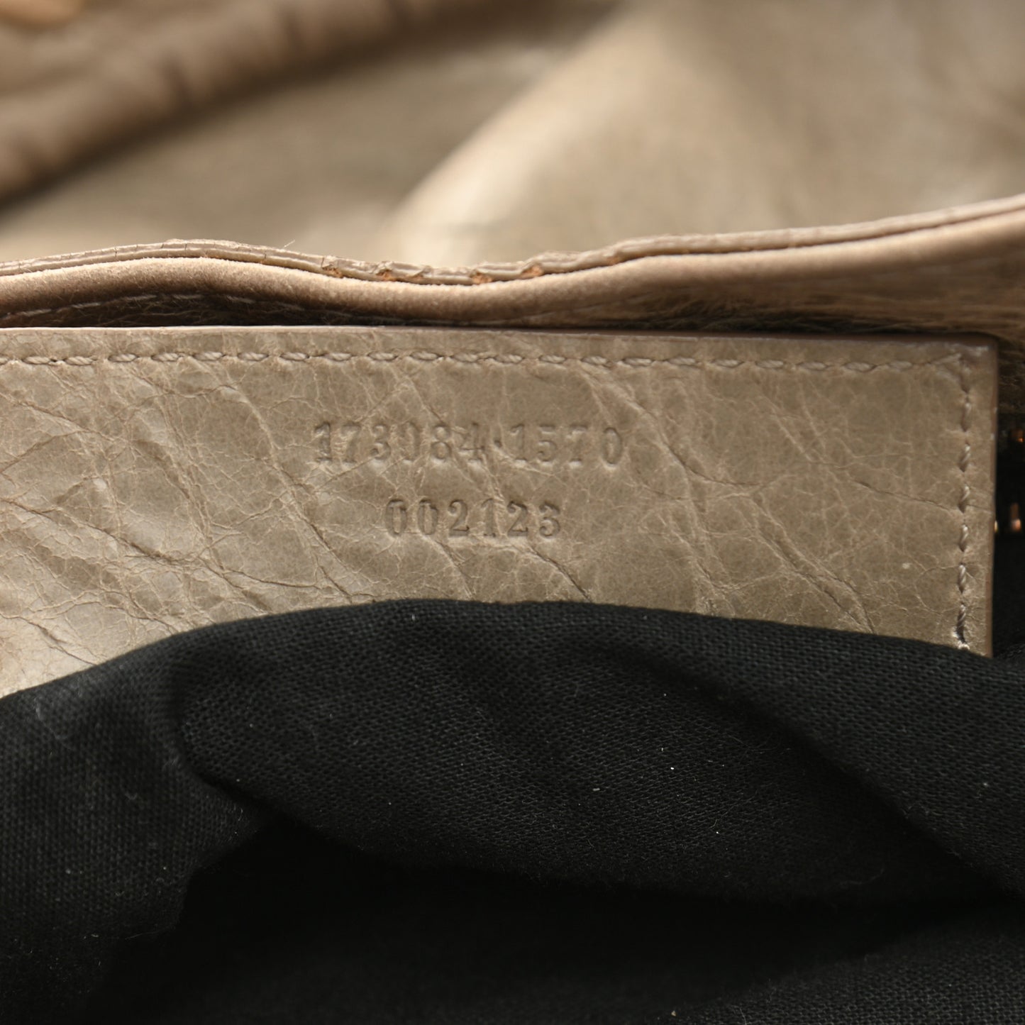 Agneau Giant 21 Rose Gold Hardware City Papyrus