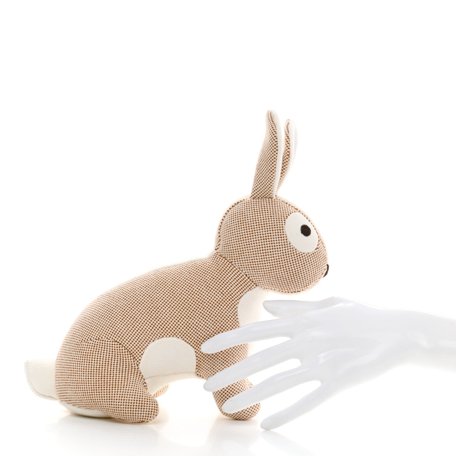Hermes Cotton Celestin Epopee Rabbit Plush Toy Naturel 2 of 9