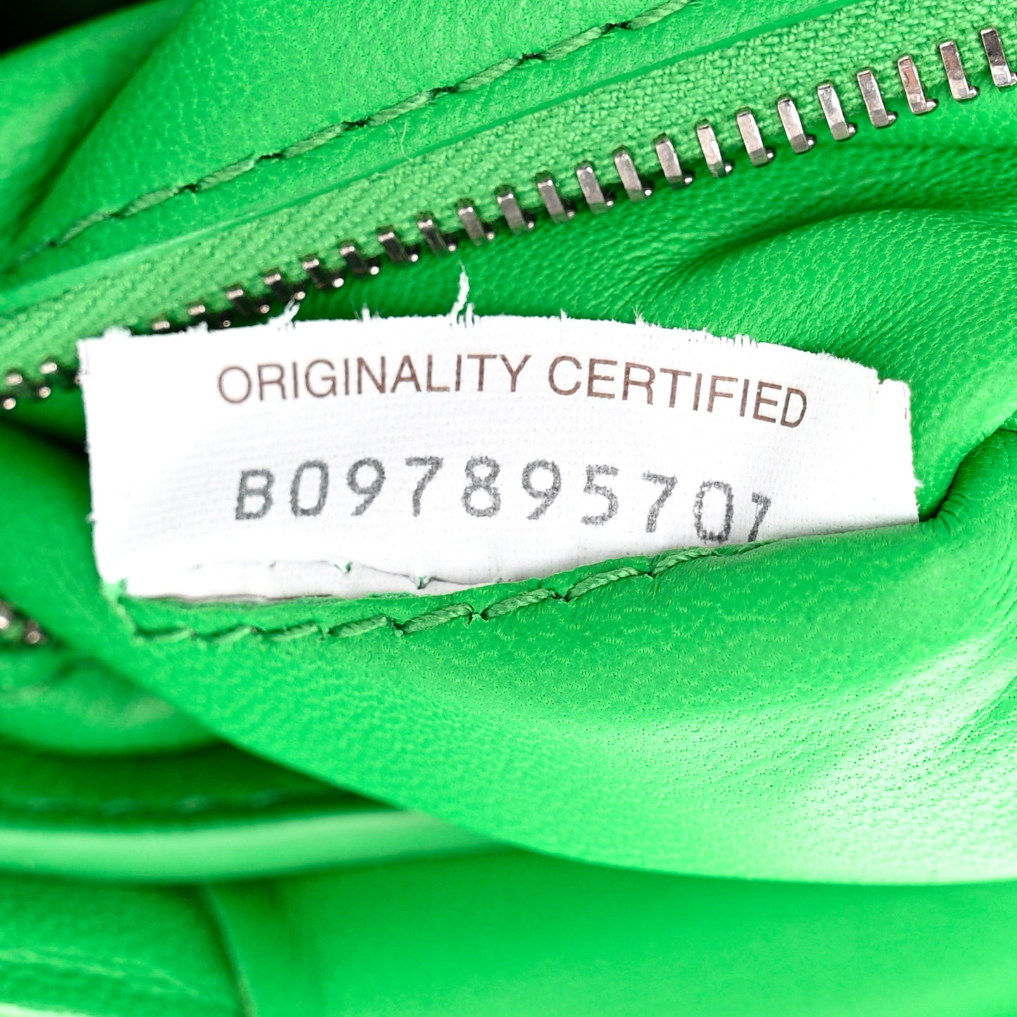 Nappa Maxi Intreccio Padded Cassette Crossbody Bag Parakeet