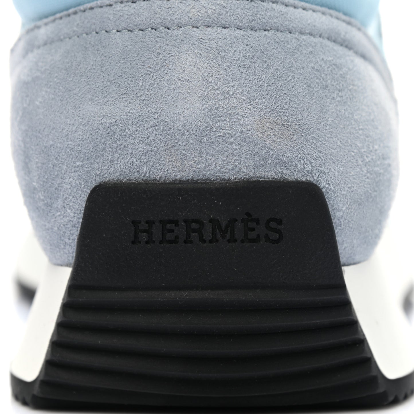 Suede Goatskin Technical Canvas Epsom Chris Sneakers 37 Bleu Multicolor