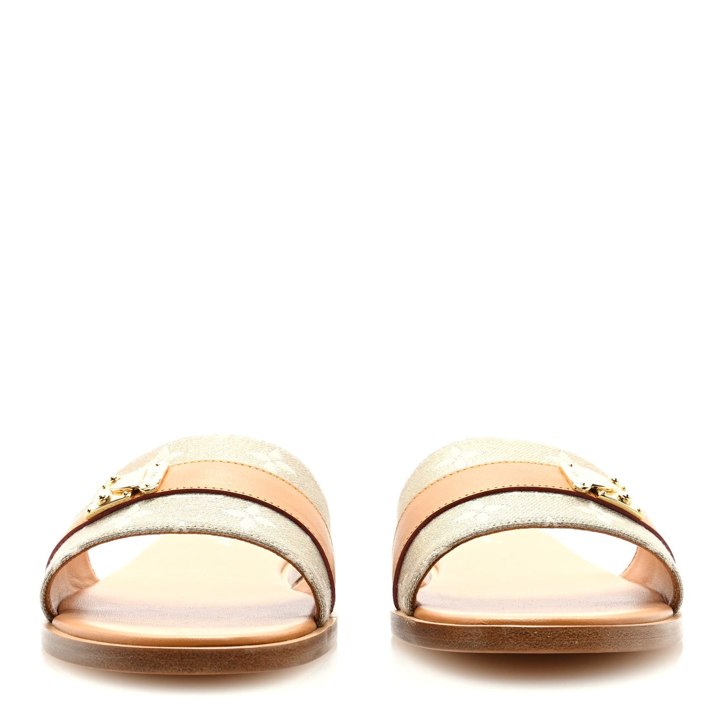 Monoglam Lock It Flat Mule 40 Gold