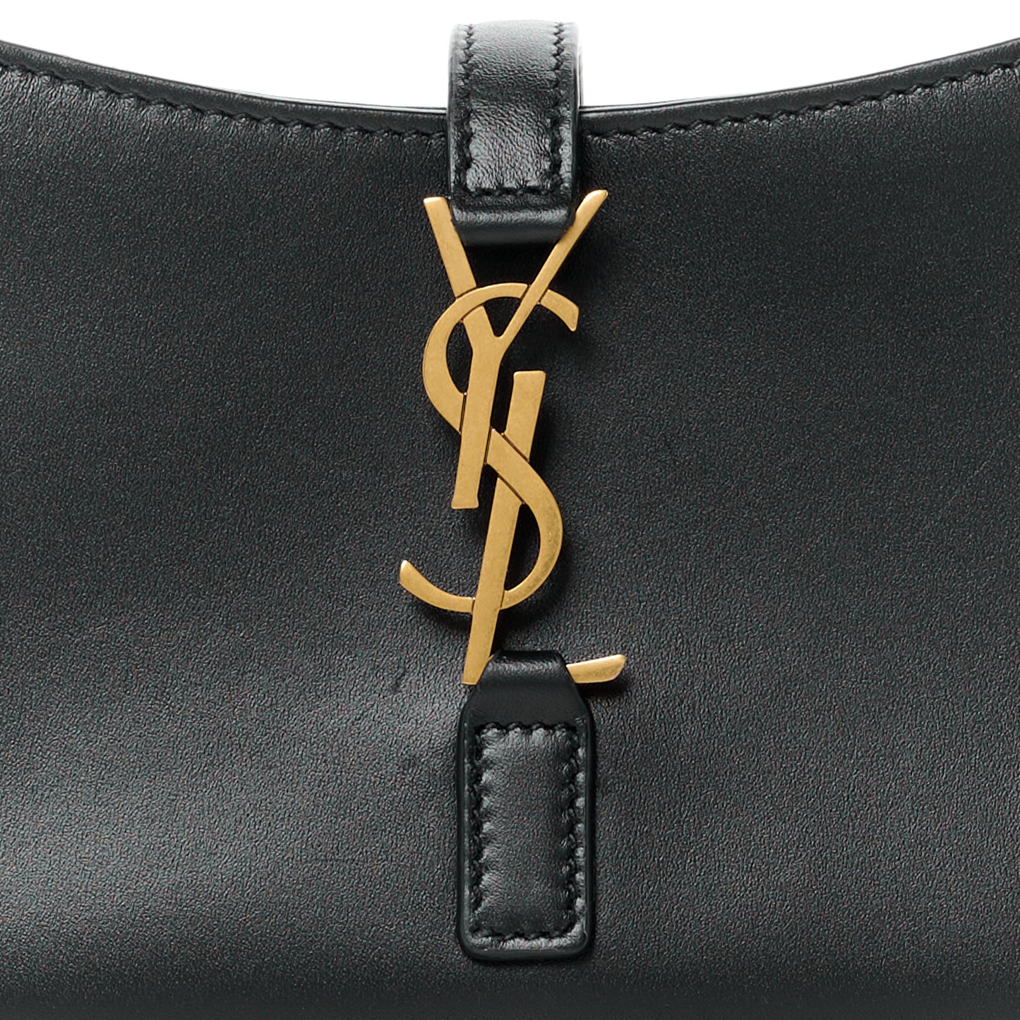 Smooth Calfskin Le 5 A 7 Mini Hobo Black