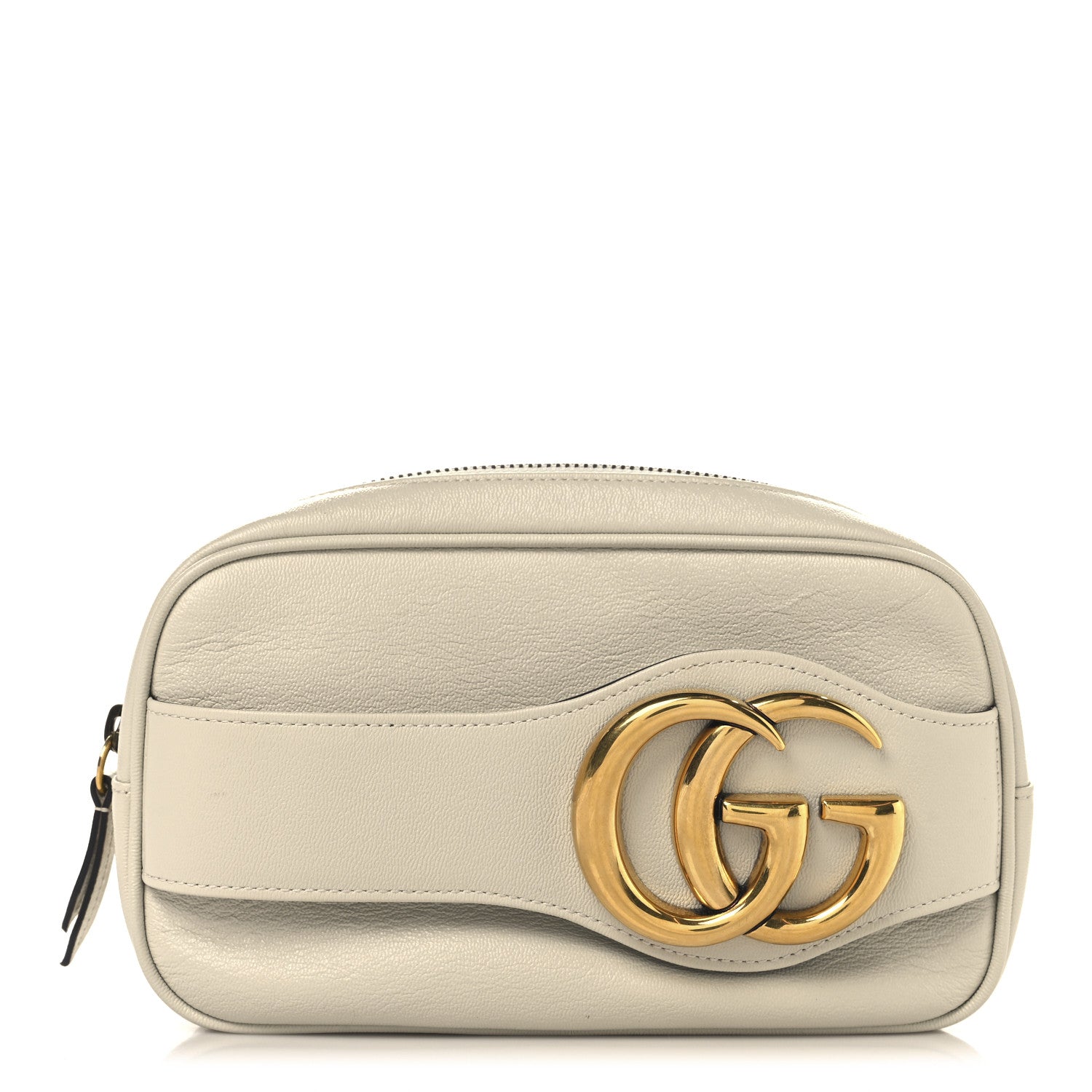 Gucci New Sakai Calfskin Lux Dahlia Phone Case Mystic White