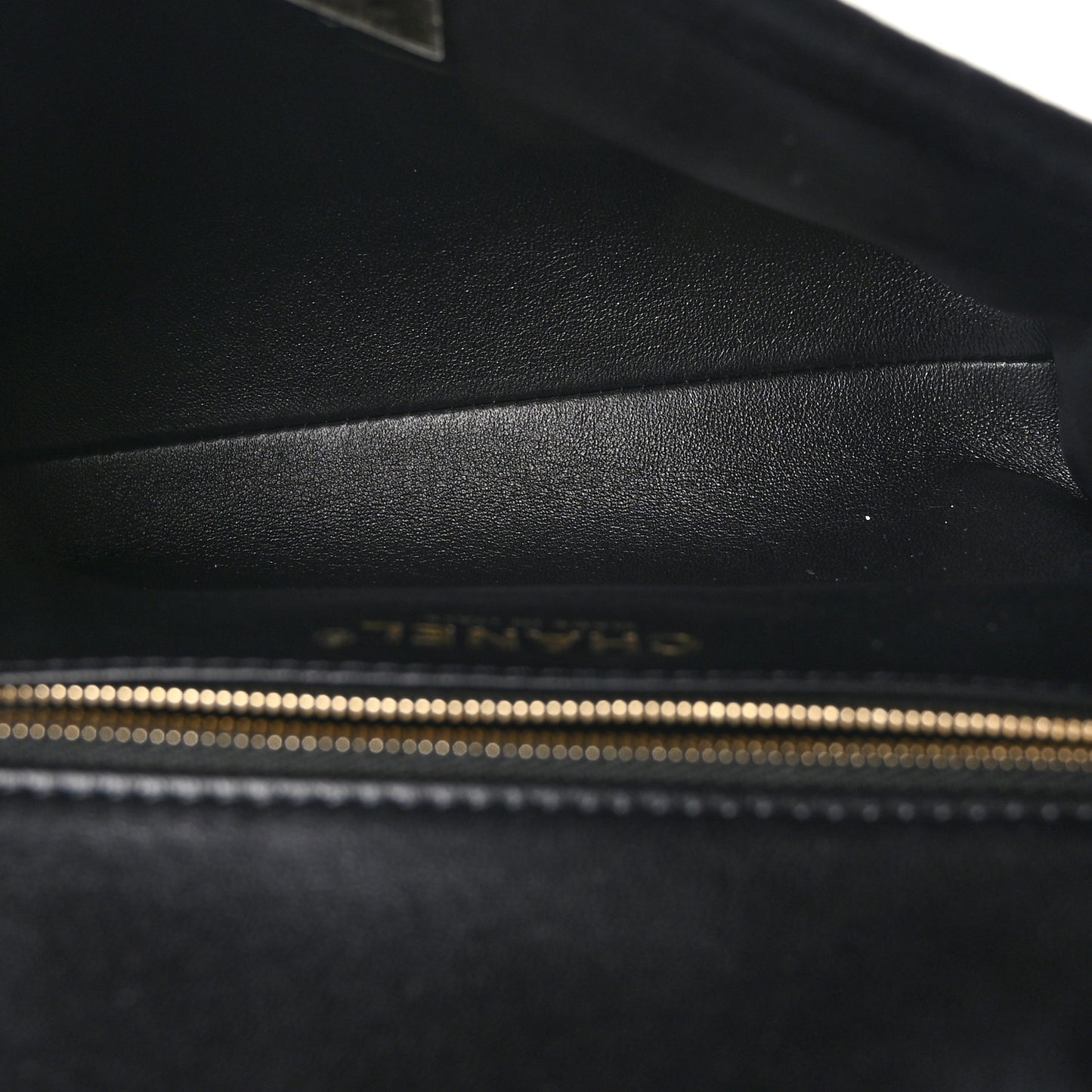 Shearling Checkered Flap Bag Black White