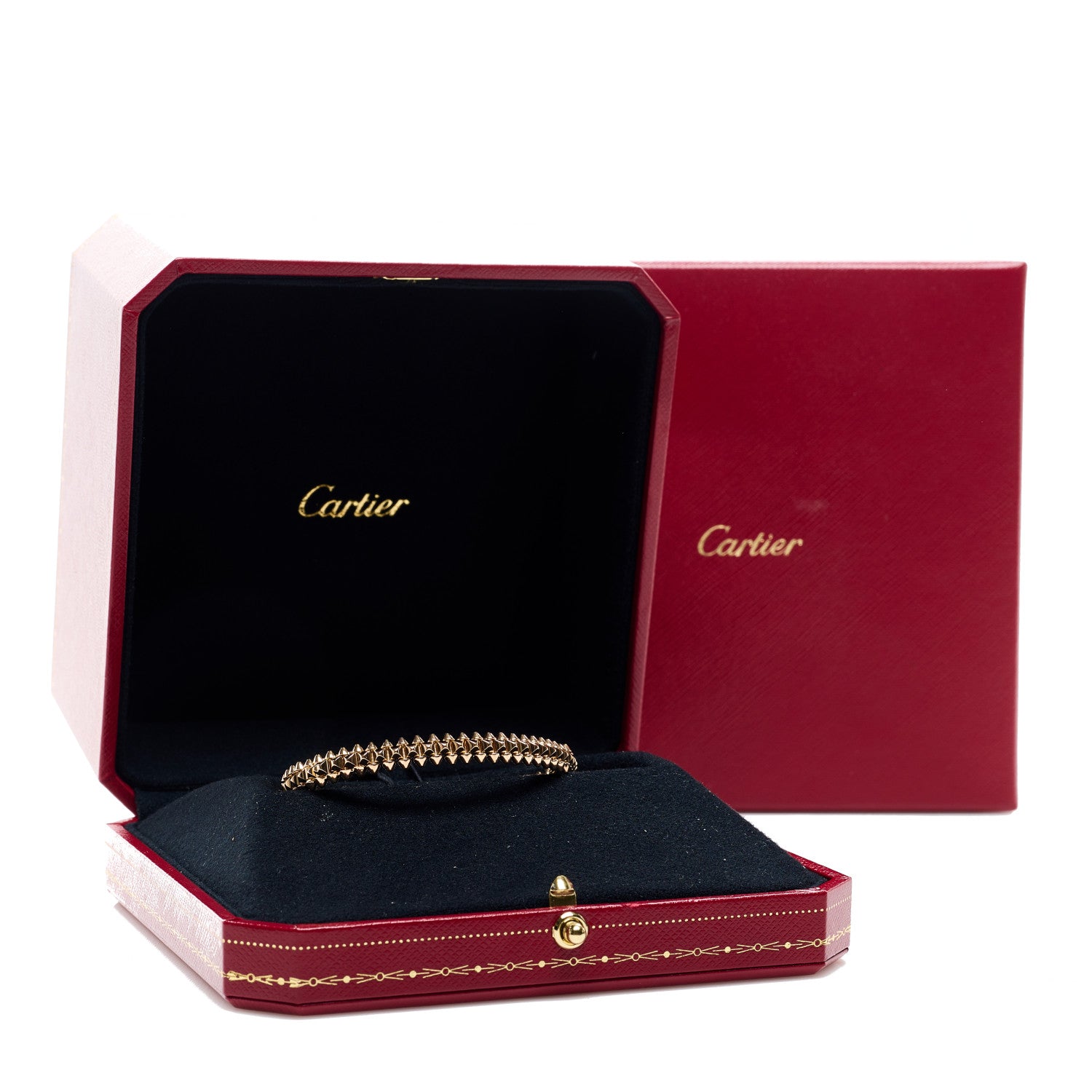 Cartier 18K Pink Gold Small Clash De Bracelet 16 4 of 4