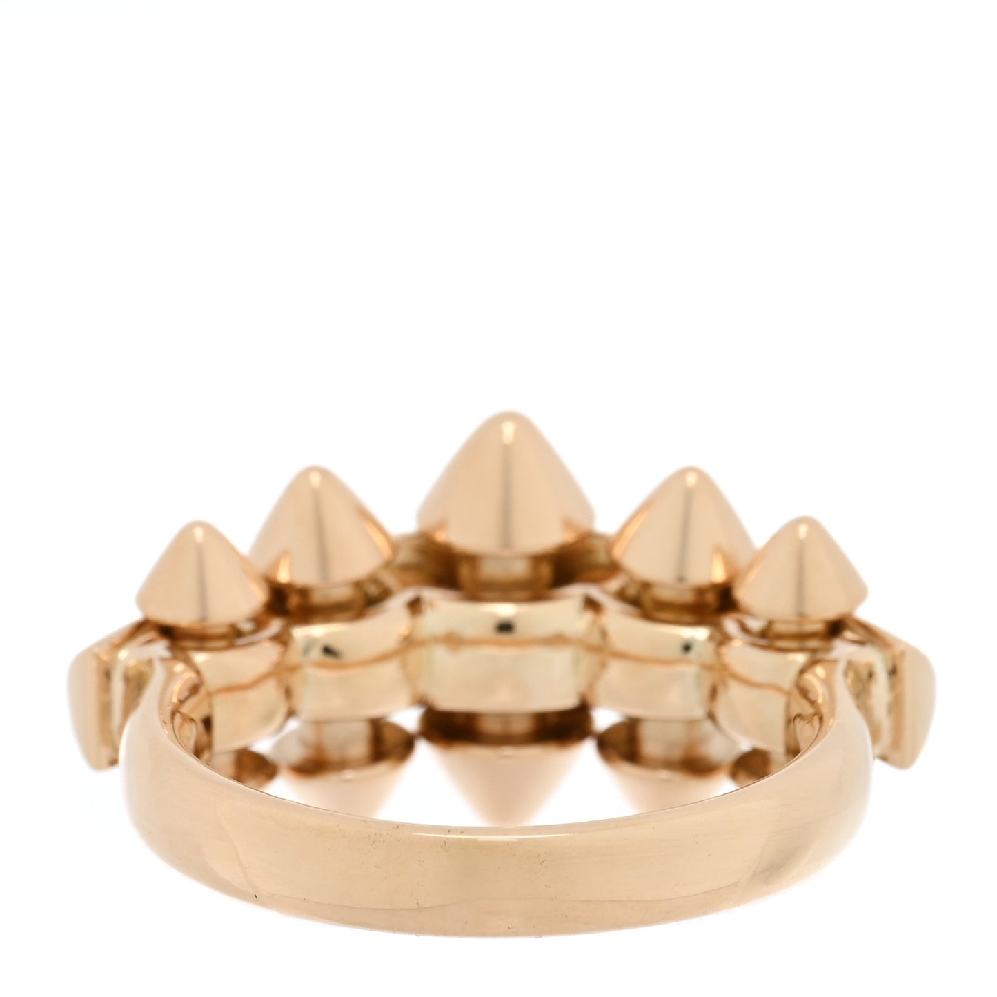 18K Pink Gold LG Clash De Cartier Ring 52 6