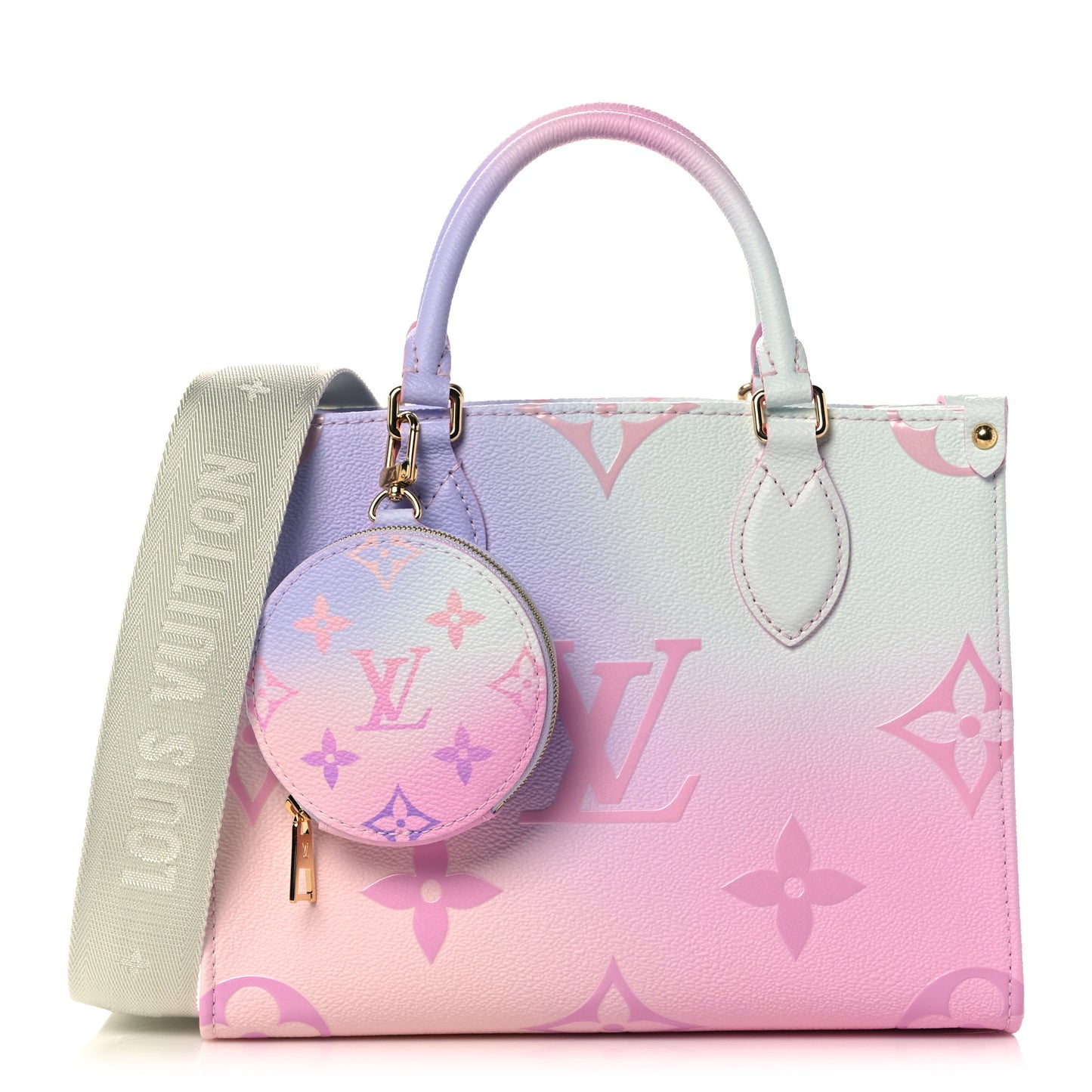 Monogram Giant Spring In The City Onthego PM Sunrise Pastel