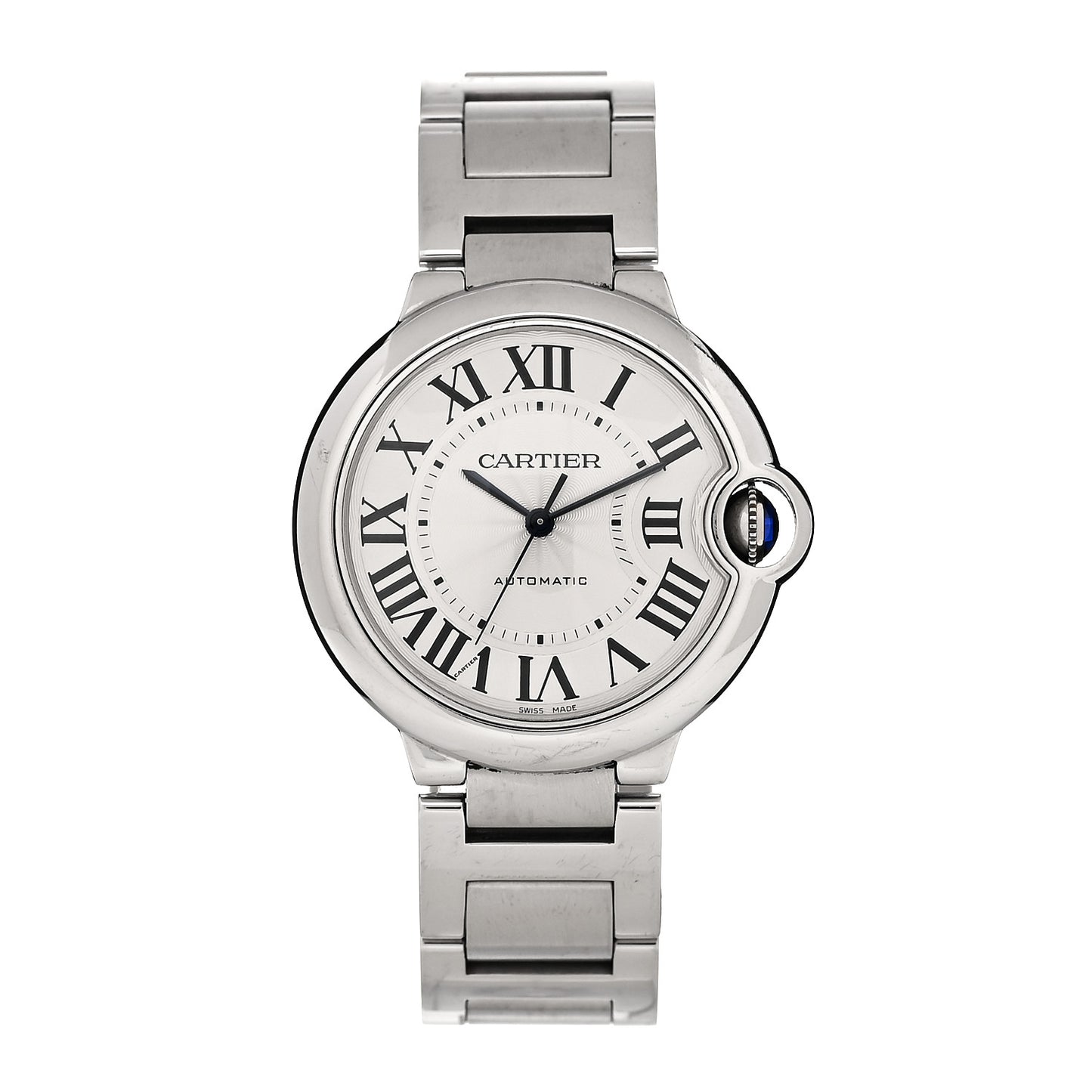 Stainless Steel 36mm Ballon Bleu De Cartier Automatic Watch