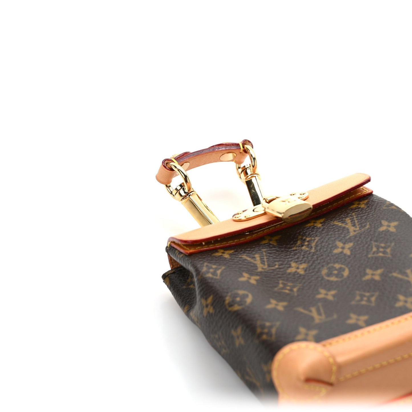 Monogram Mini Steamer Bag Charm