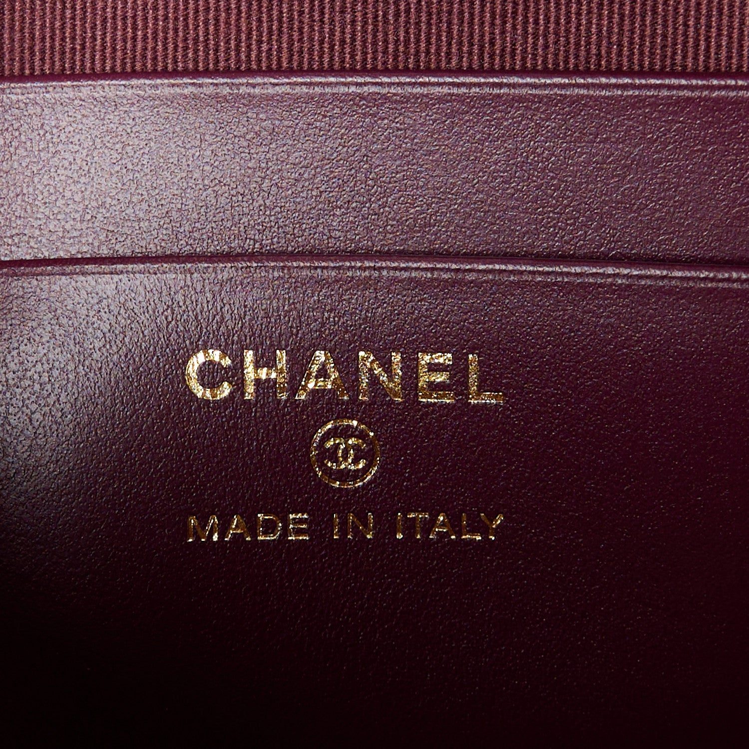 Chanel Caviar Quilted Classic Clutch With Chain Burgundy 6 of 11