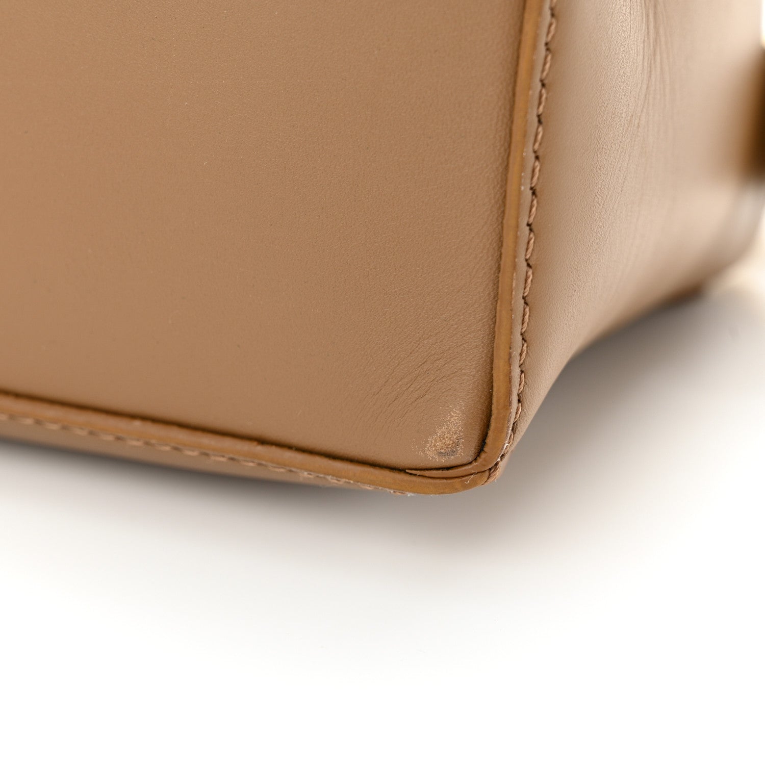 Loewe X SUNA FUJITA Satin Calfskin Mini Lemur Puzzle Edge Bag Brown 11 of 12