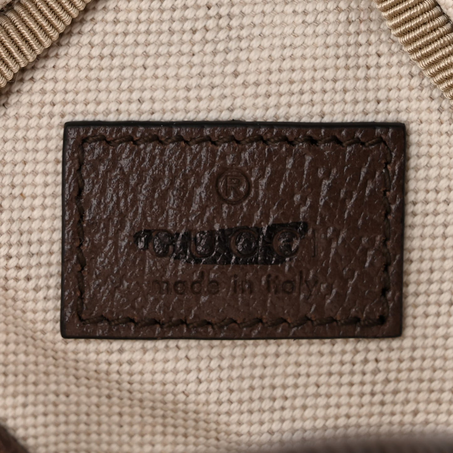 GG Supreme Monogram Web Ophidia Mini Multiway Bag Beige Ebony