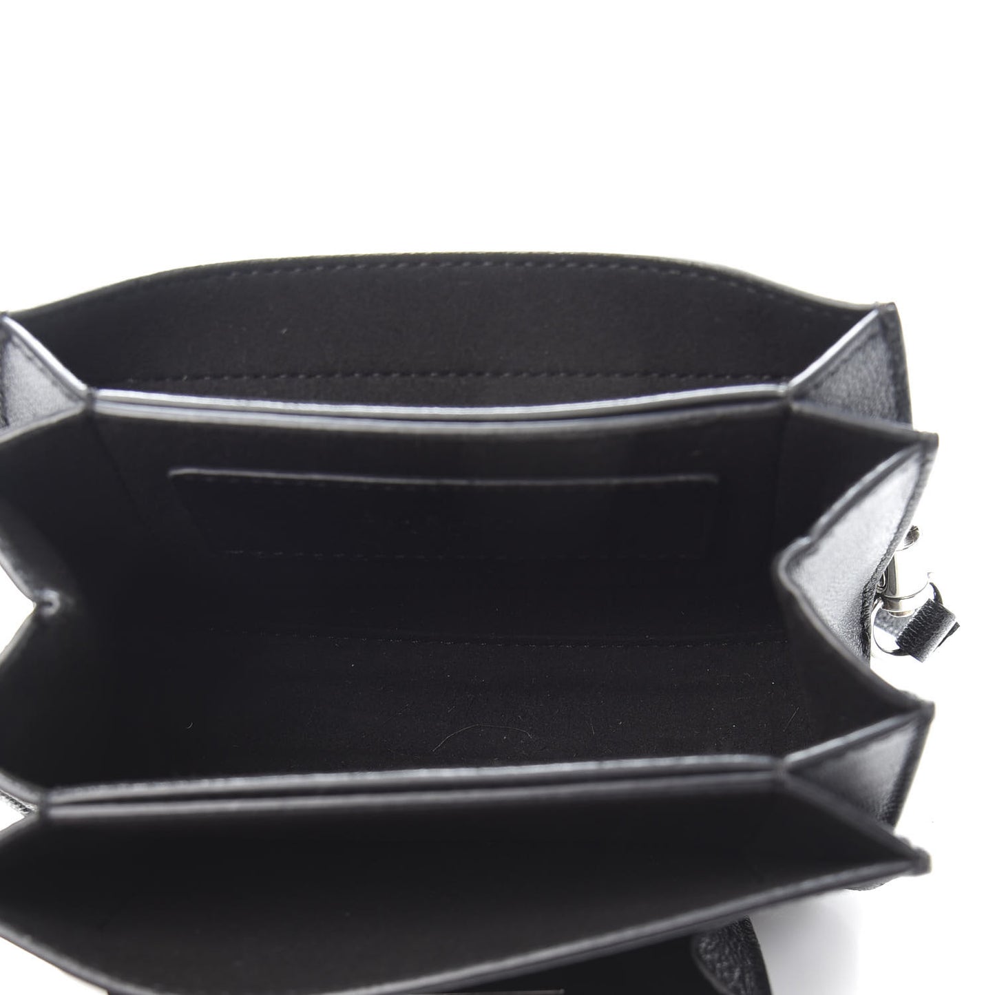 Goatskin Mini GV3 Shoulder Bag Black
