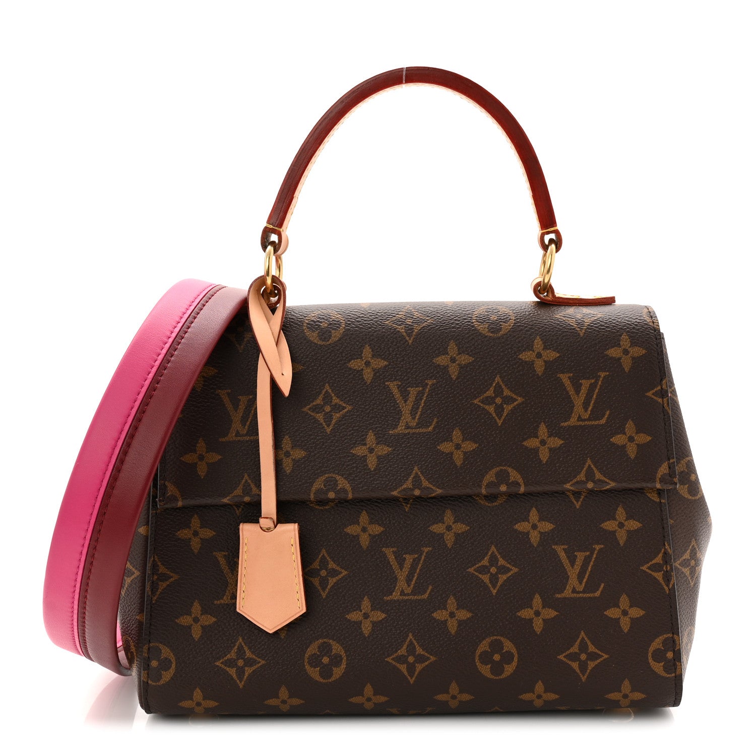 Louis Vuitton Monogram Cluny BB Bordeaux Fuchsia 1819573