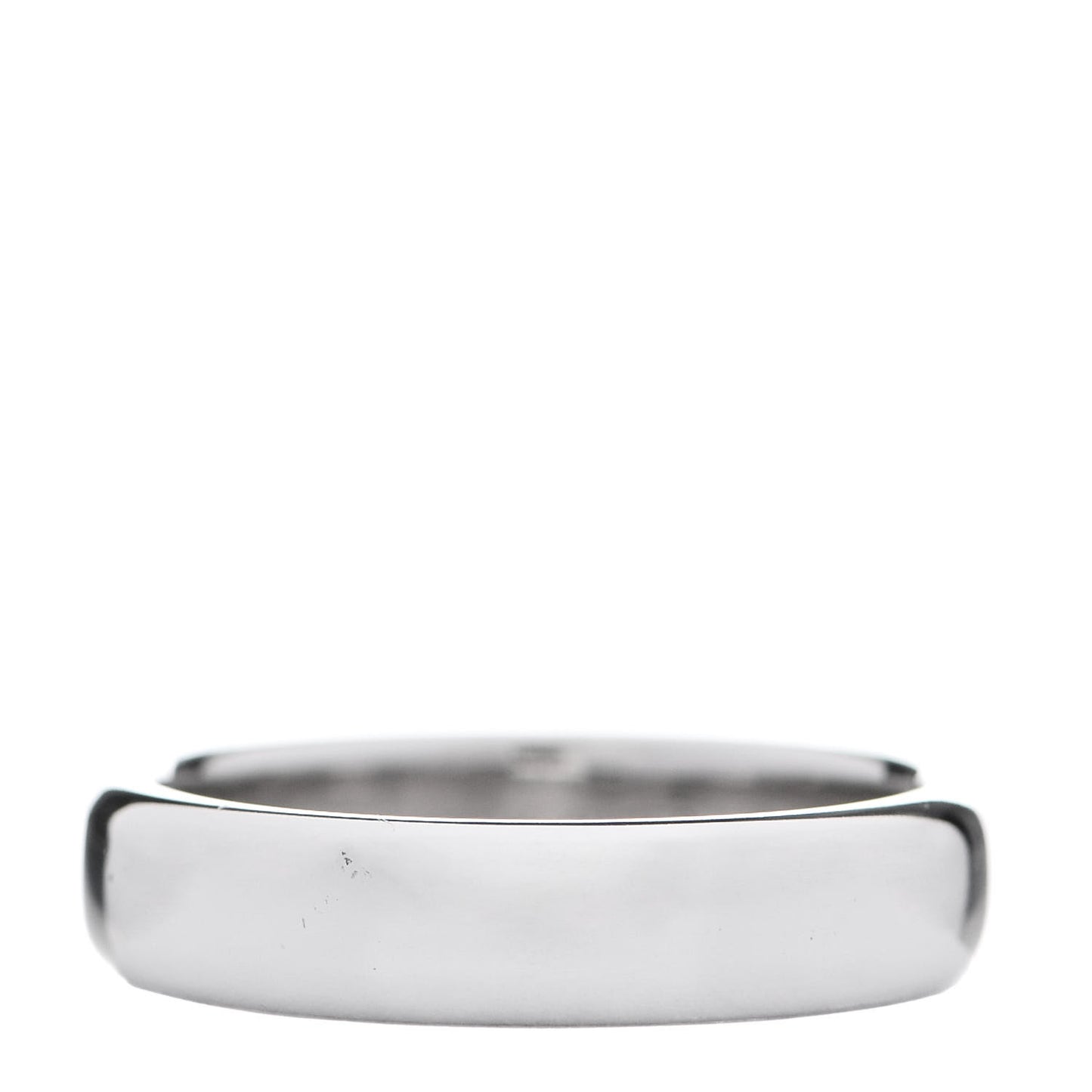 Platinum 4.5mm Classic Wedding Band Ring 53 6.5