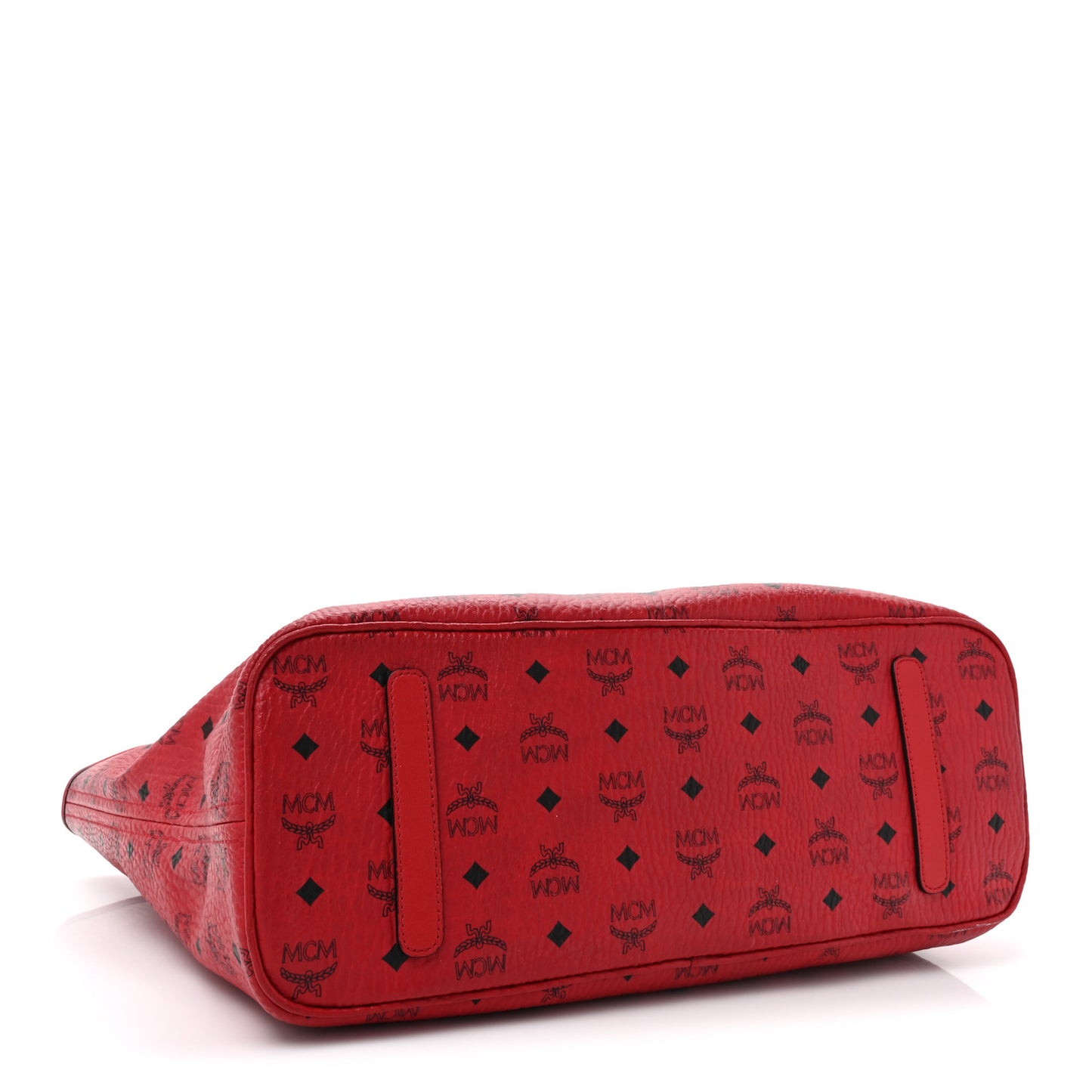 Visetos Large Anya Shopper Tote Ruby Red