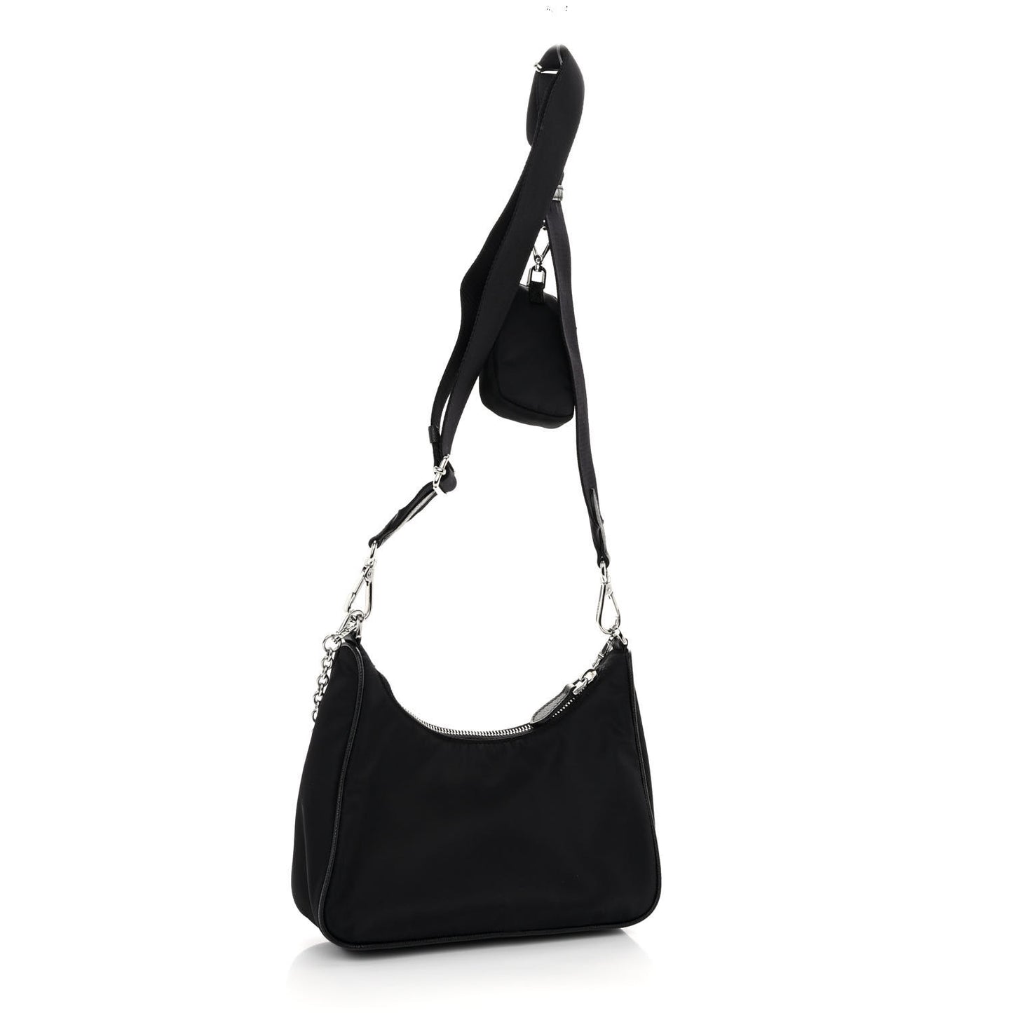 Nylon Re-Edition 2005 Shoulder Bag Black