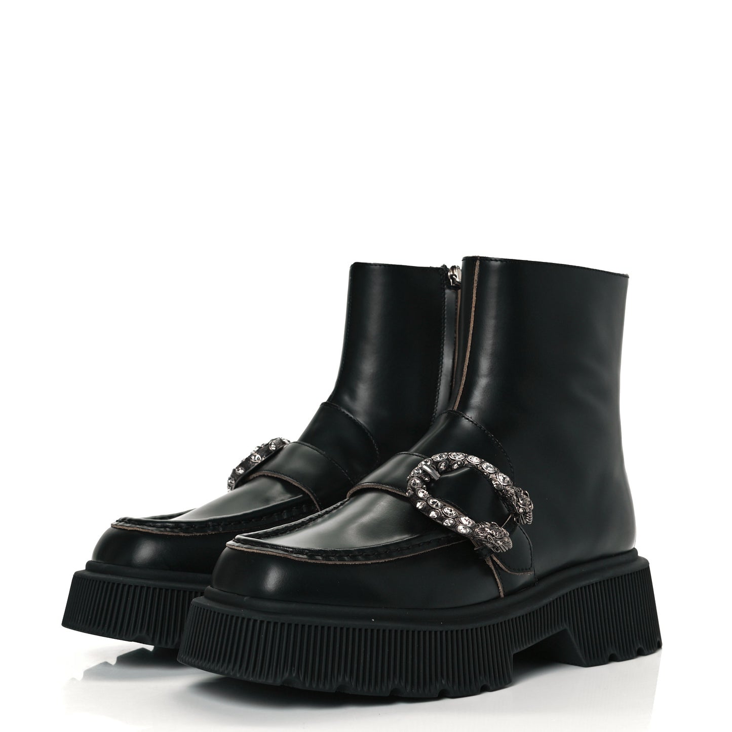 Cordovan Lux Dionysus Hunder Boots 38.5 Black