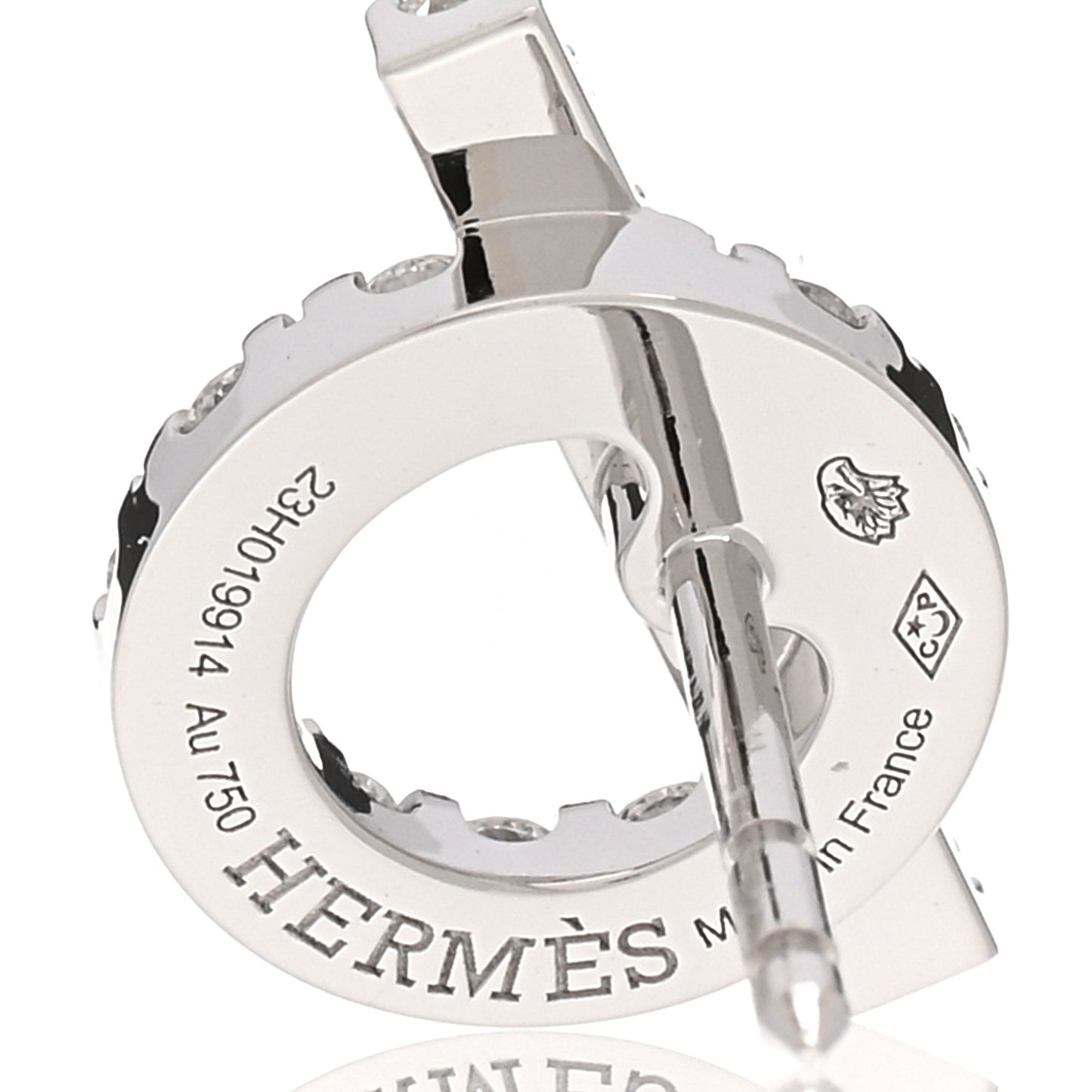 18K White Gold Diamond Finesse Earrings