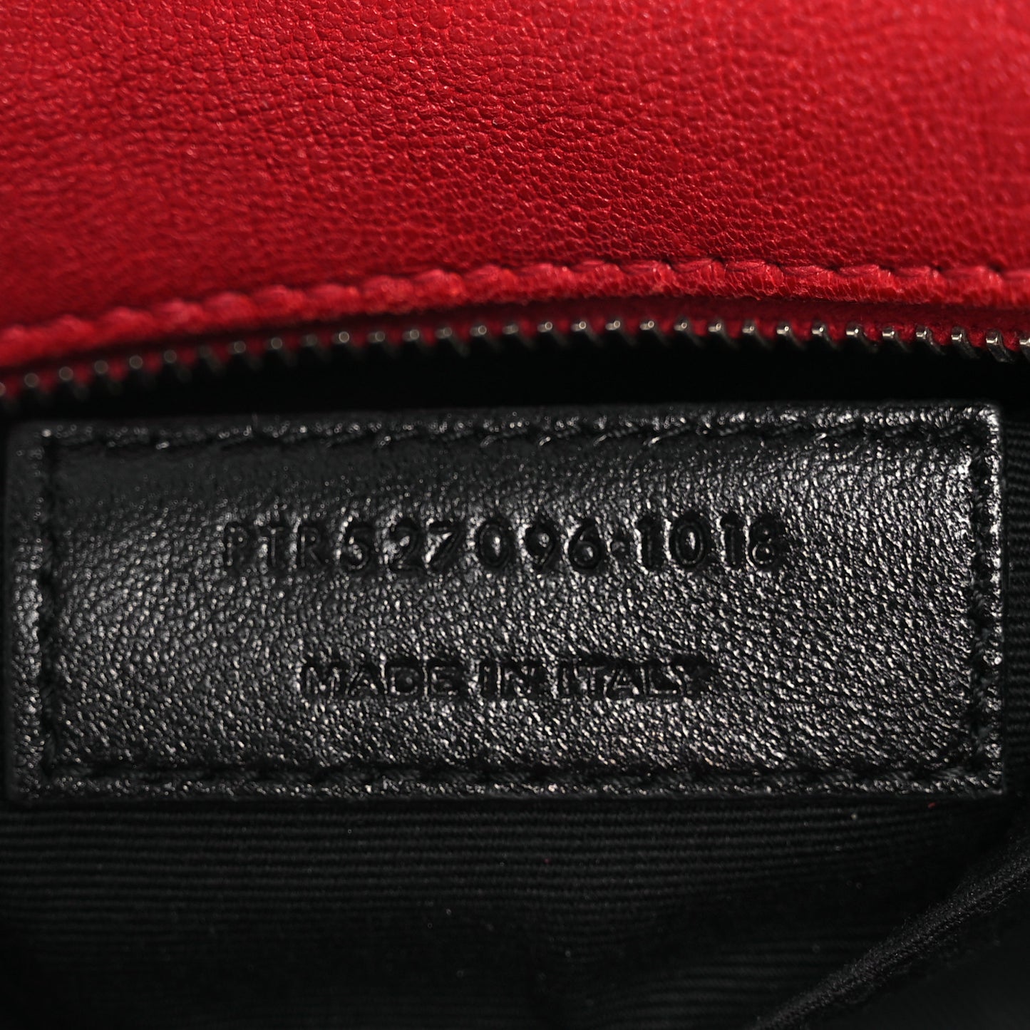 Lambskin Monogram Lou Belt Bag Red