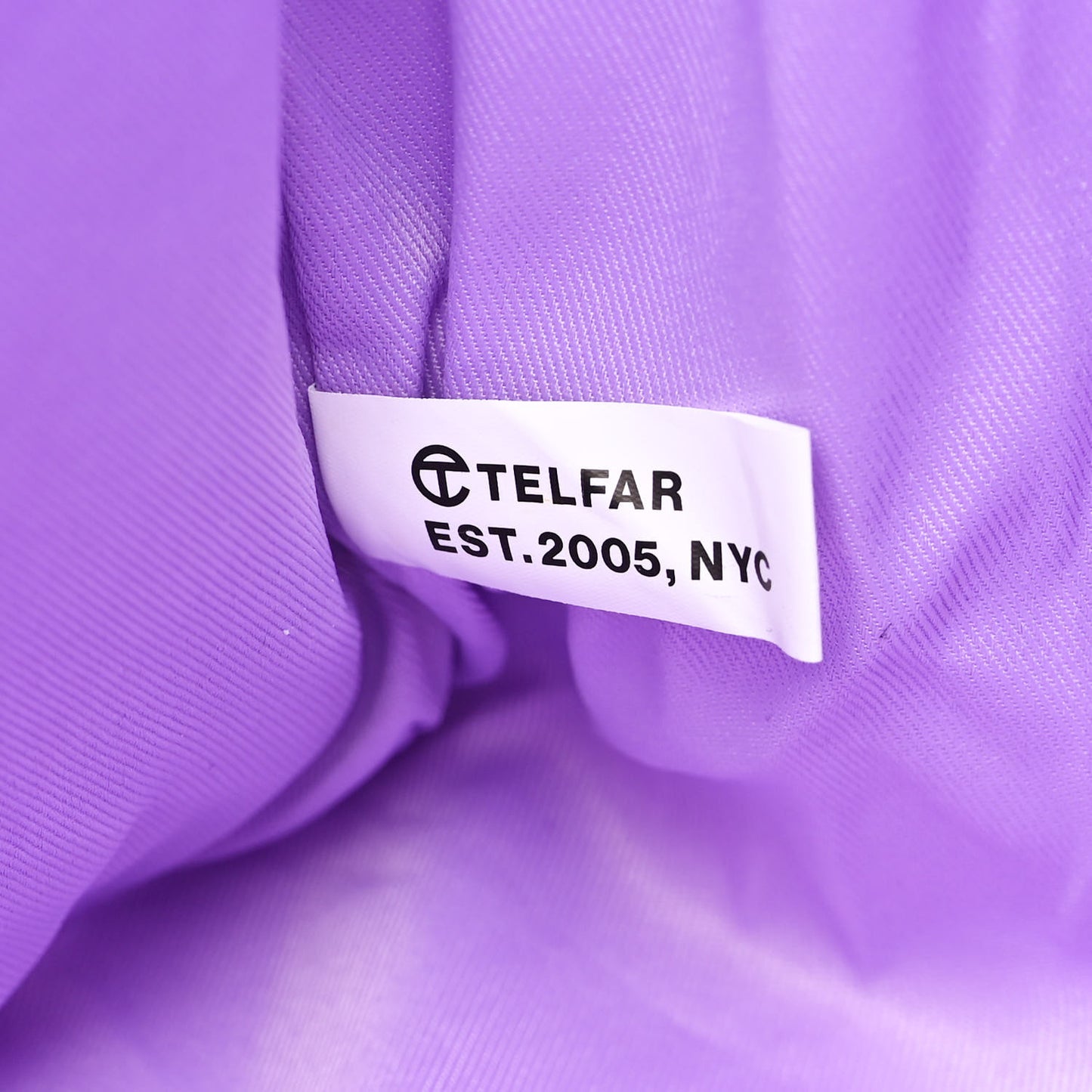 Vegan Leather Medium Shopping Bag Lavender