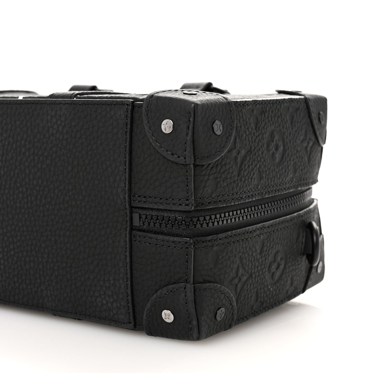 Taurillon Monogram Cartoon LV Friends Speedy Soft Trunk Black
