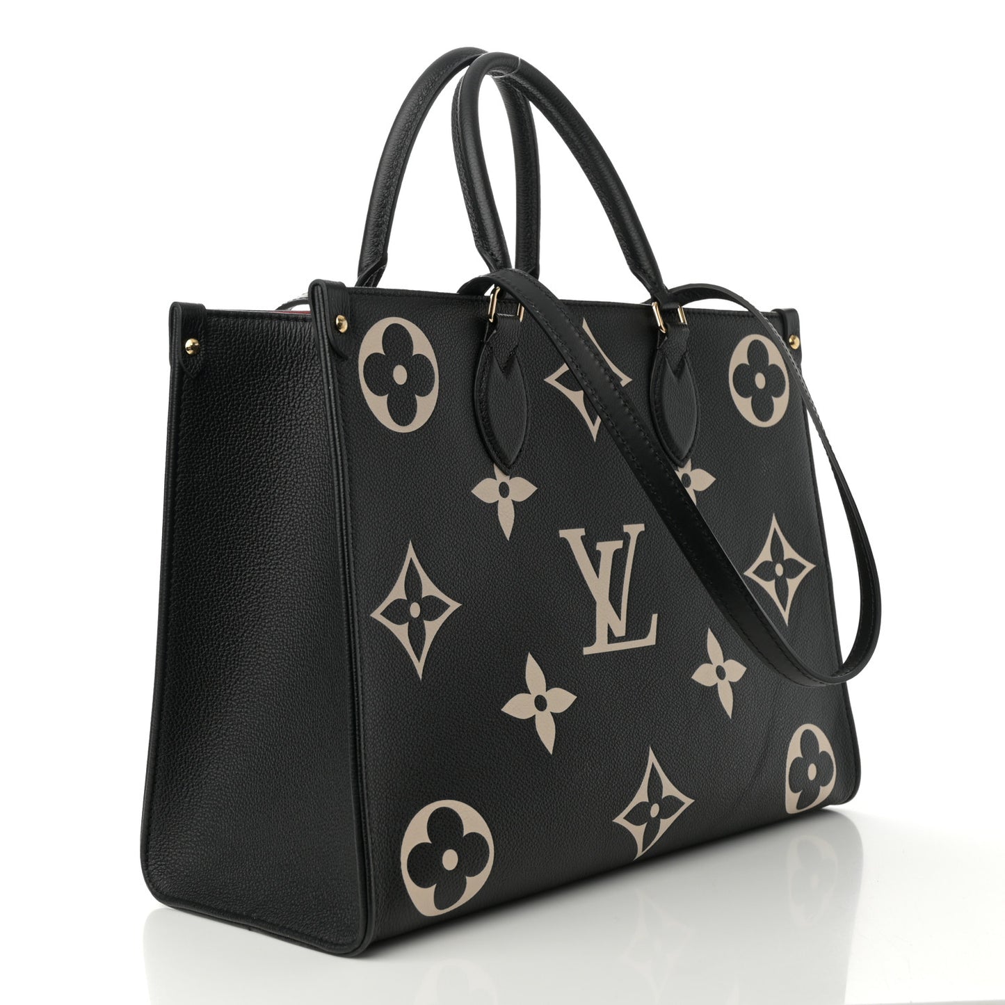 Empreinte Monogram Giant Onthego MM Black Beige