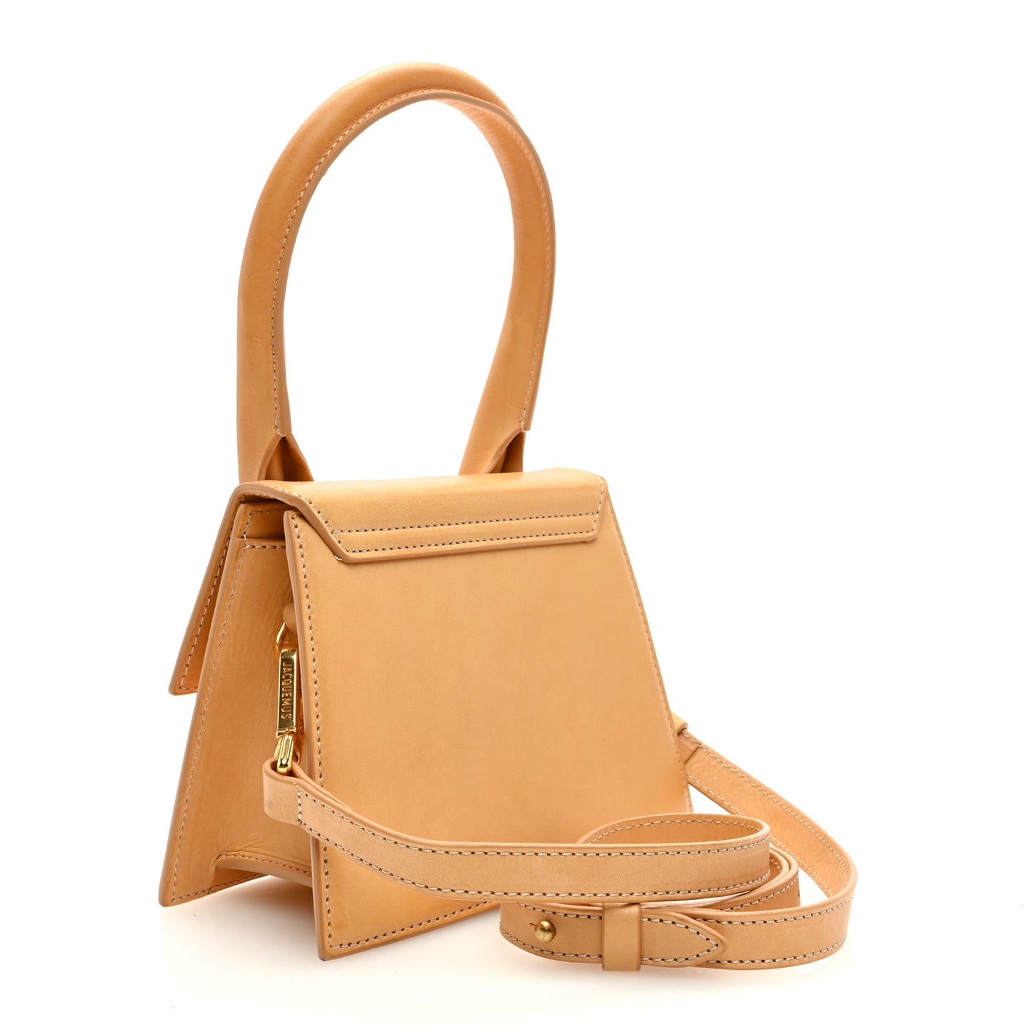 Calfskin Le Chiquito Moyen Light Brown
