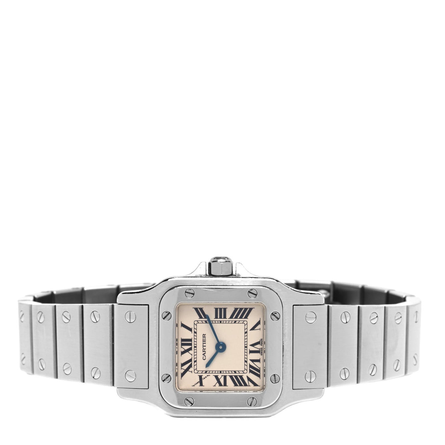Stainless Steel 24mm Santos de Cartier Galbee Quartz Watch