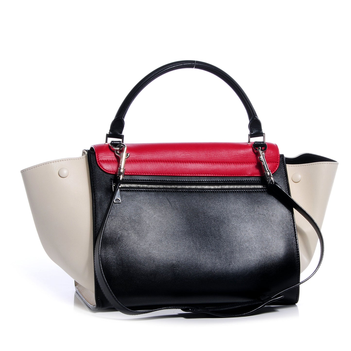 Smooth Calfskin Medium Tri-Color Trapeze
