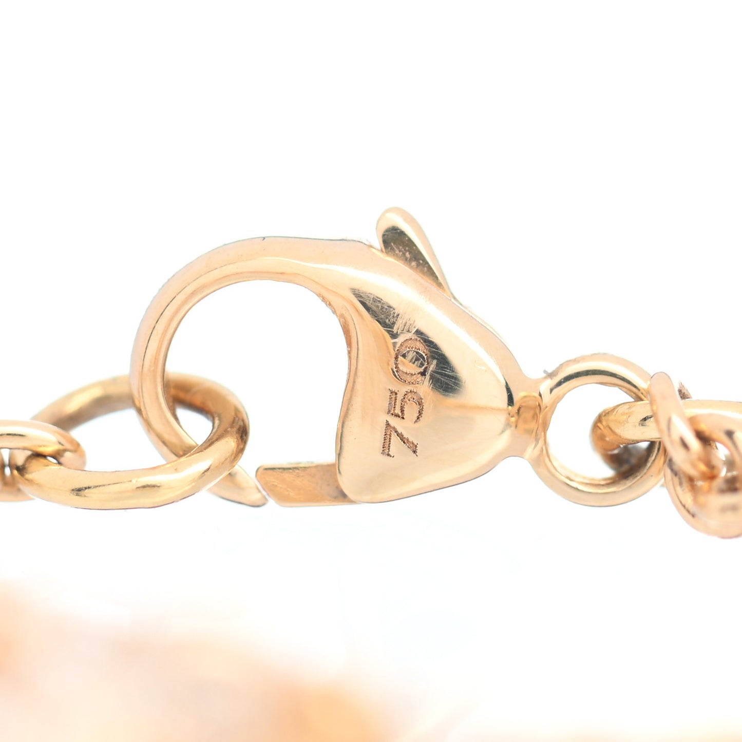 18K Yellow Gold Diamond Belmont Single Station Bracelet