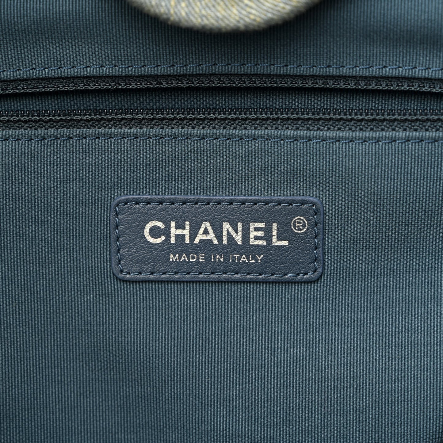 Denim Small Deauville Tote Light Blue