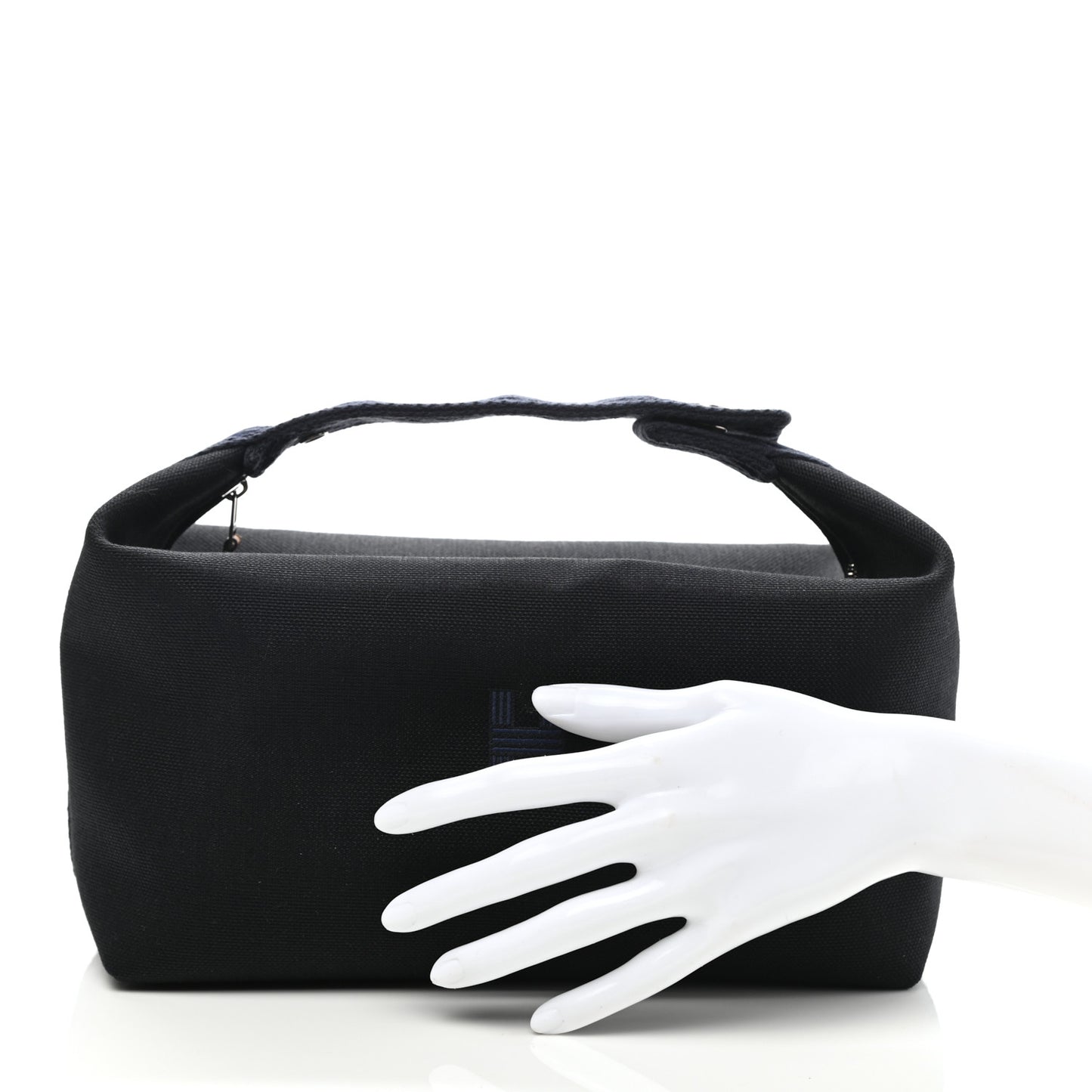 Canvas Large Bride-A-Brac Pouch Bleu Nuit