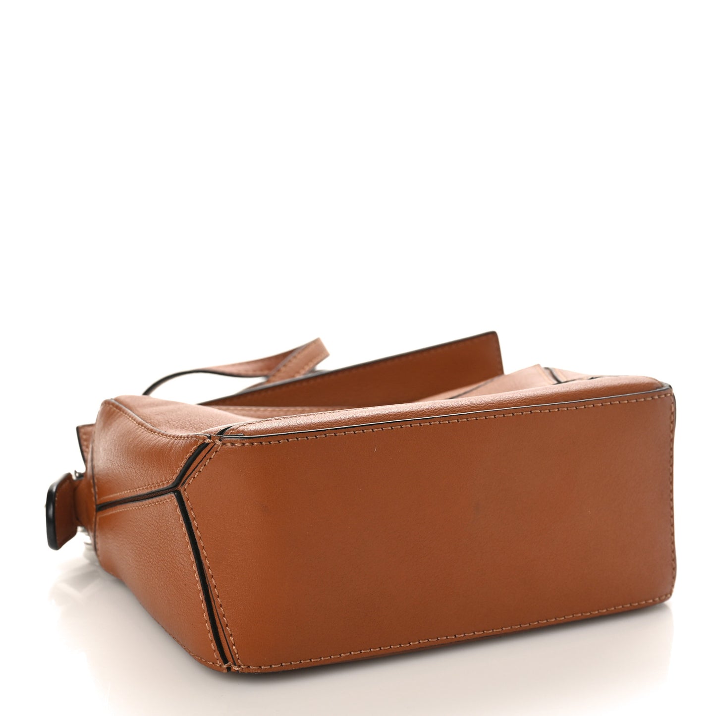 Calfskin Mini Puzzle Bag Tan