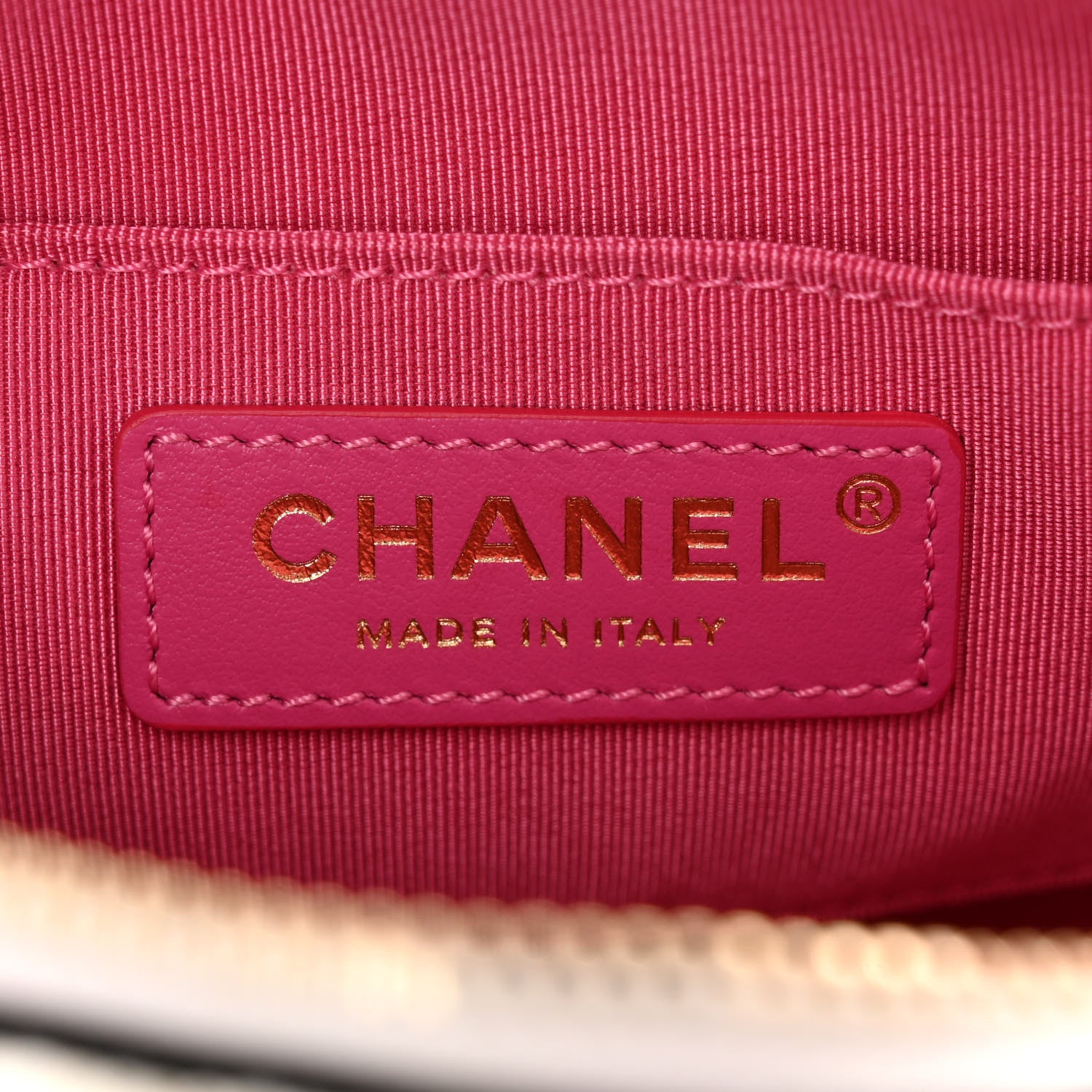 Chanel Tweed Lambskin Quilted Coco Midnight Camera Case White Black Multicolor 6 of 10