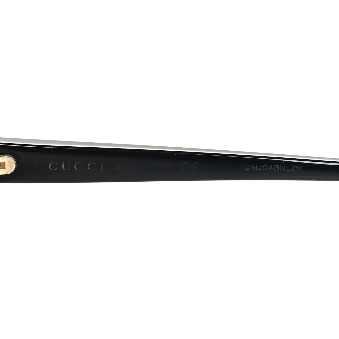 Acetate Round GG Sunglasses GG0367S Black