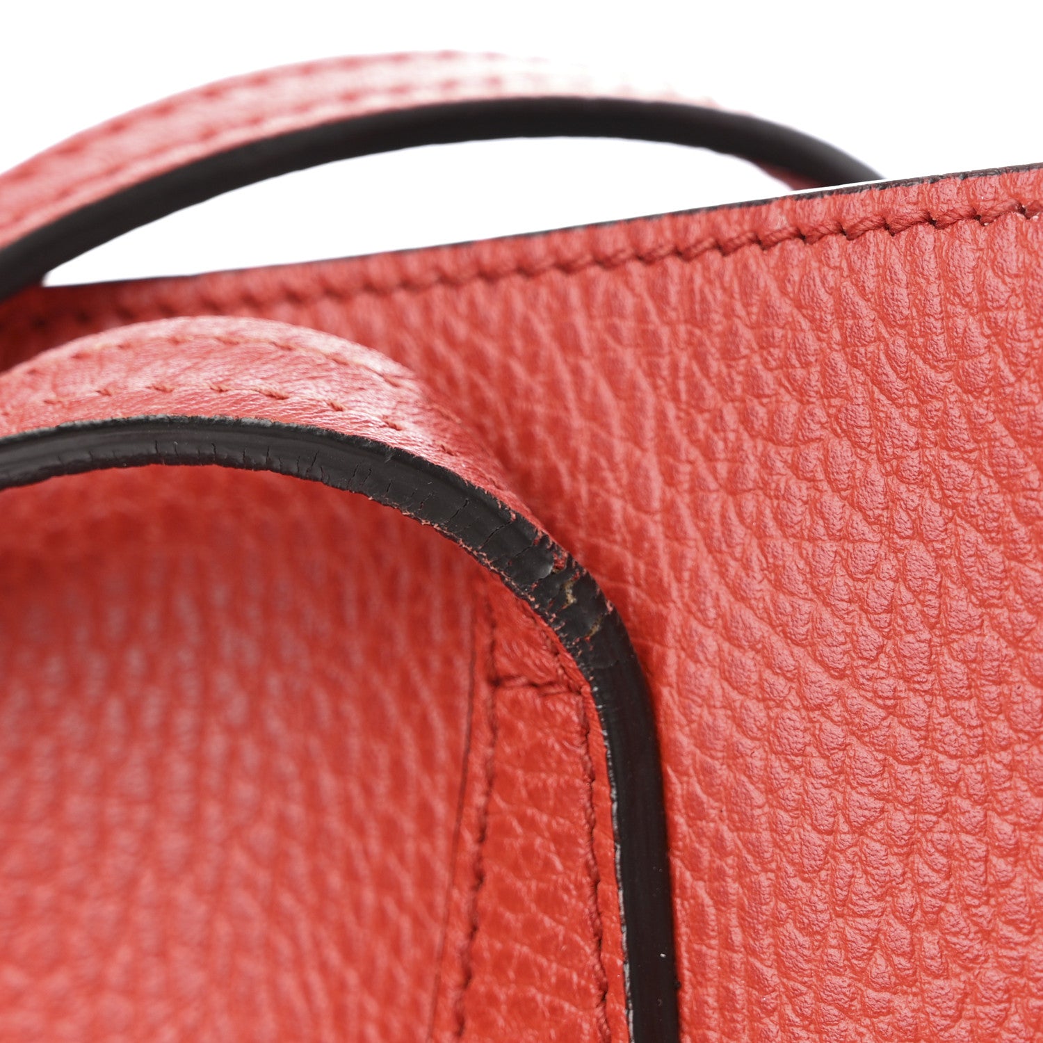 Gucci Dollar Calfskin Medium Swing Tote Red 12 of 12
