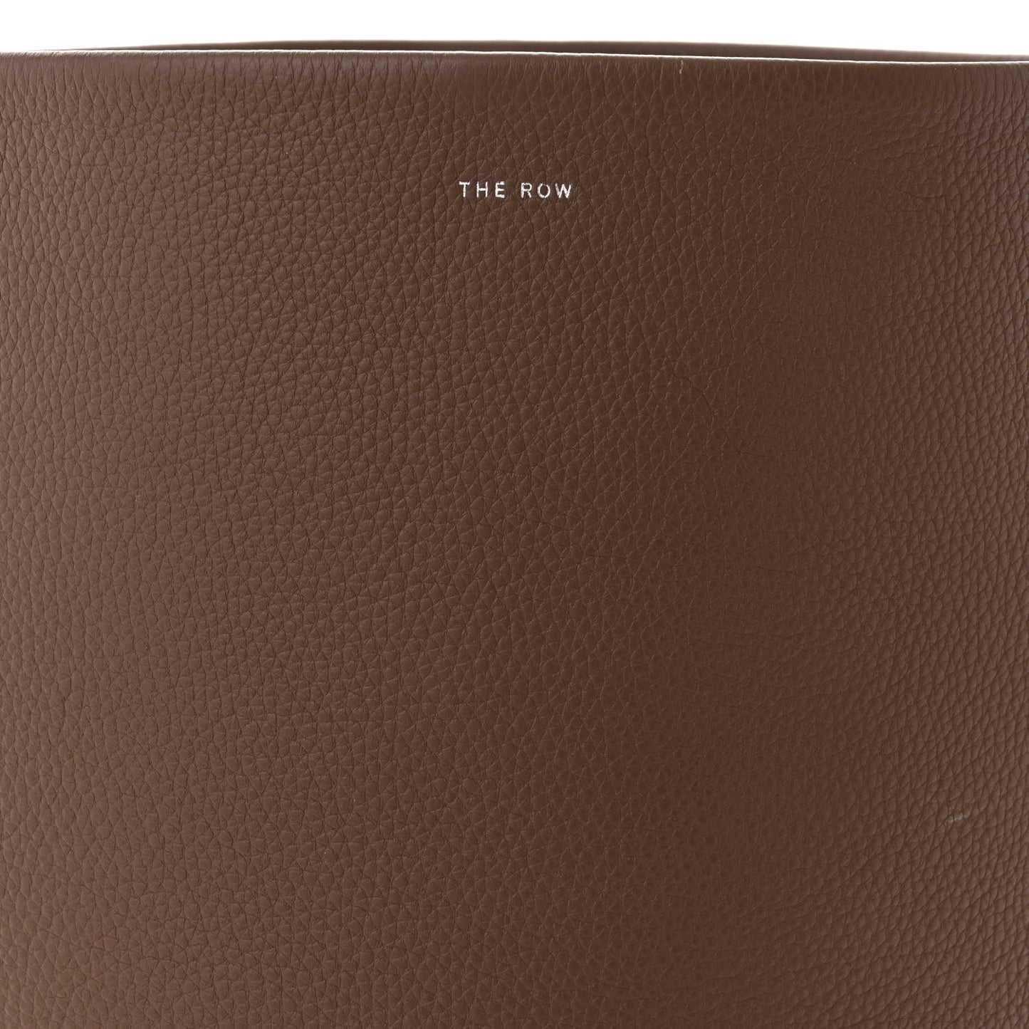 Grained Calfskin Medium N/S Park Tote Brown
