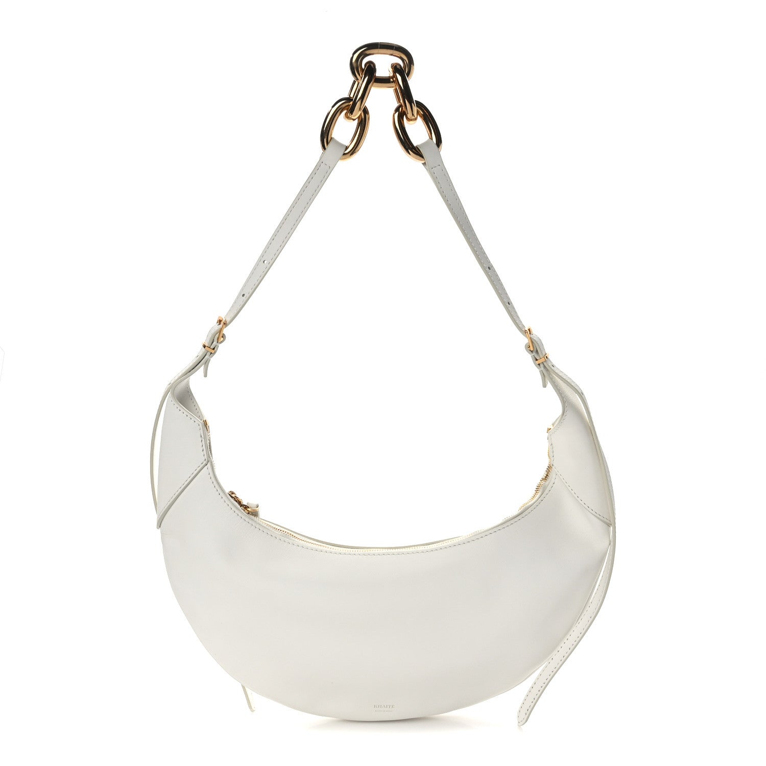 Khaite Smooth Calfskin Alessia Hobo White 1 of 10