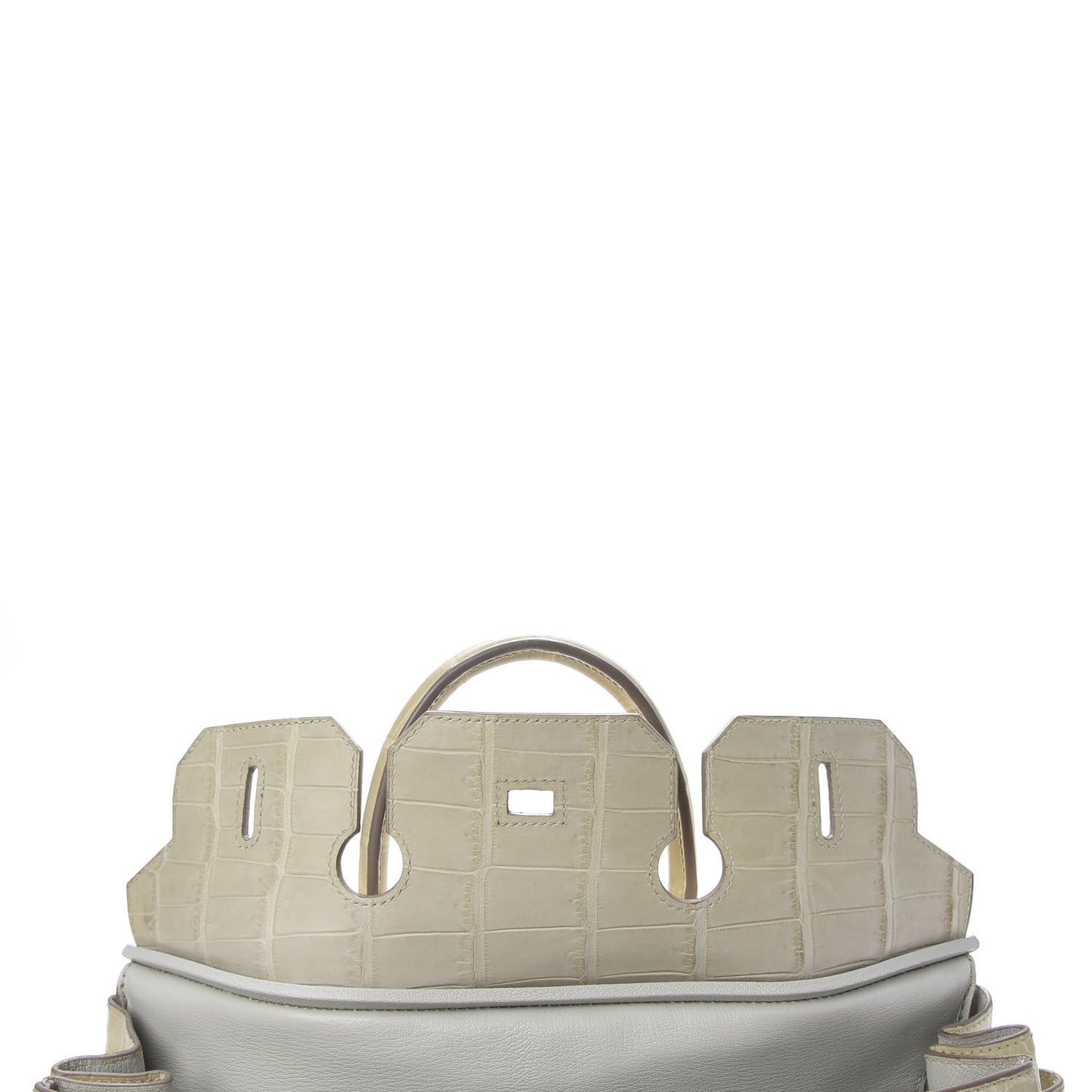Matte Niloticus Crocodile Birkin 35 Beton