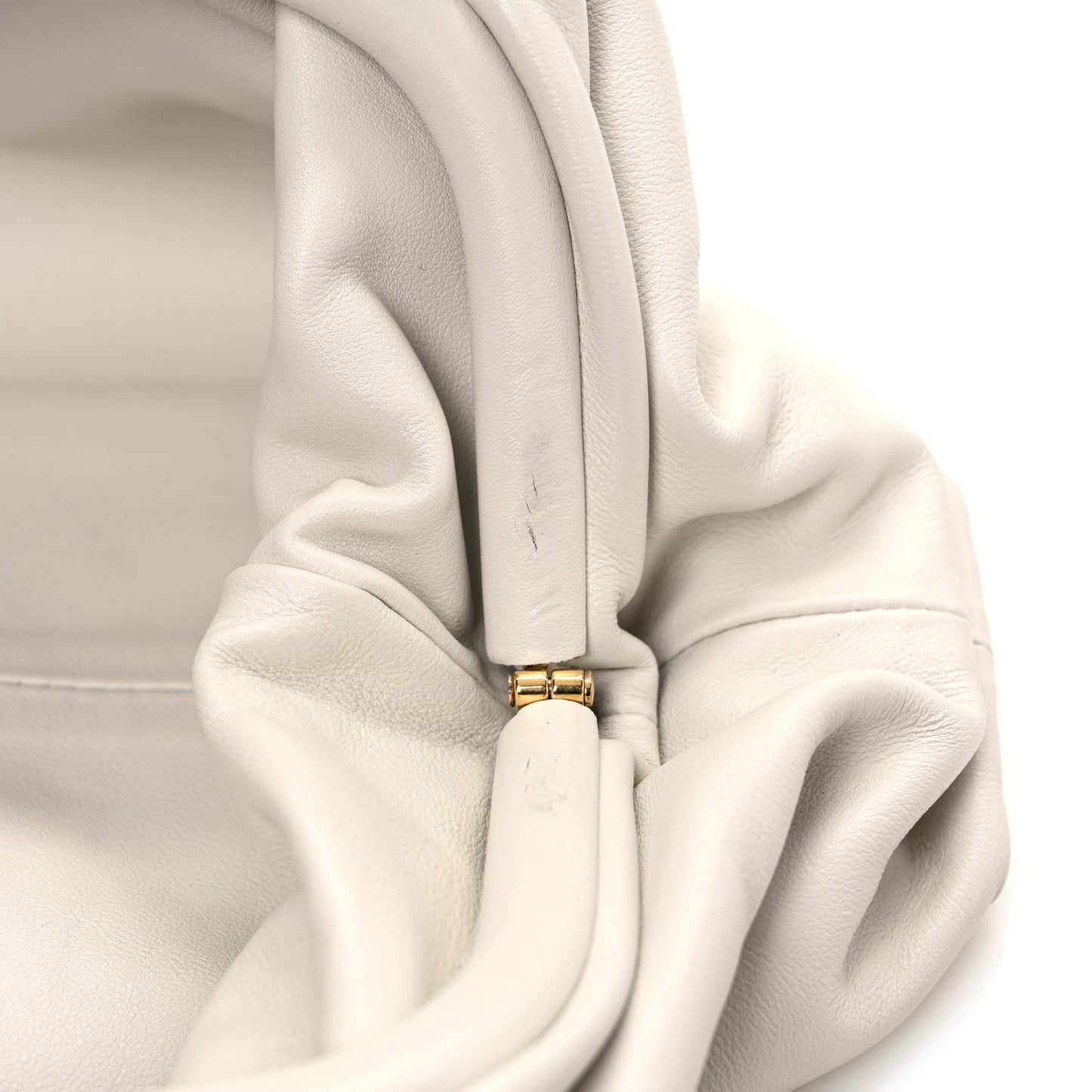 Calfskin Teen Pouch White
